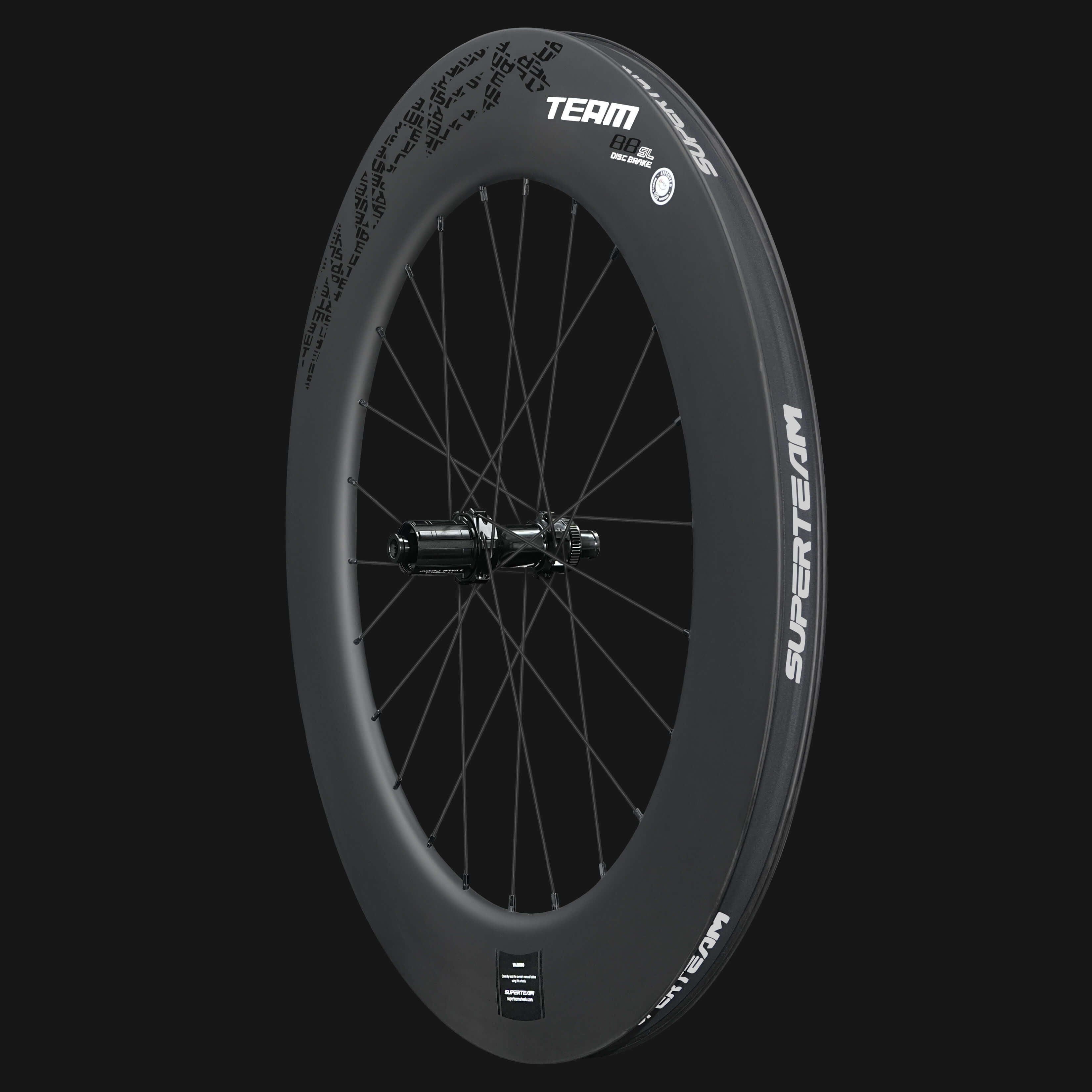 Classic PRO D28-88 Disc Brake Black Decals PILLAR WING21 Spokes