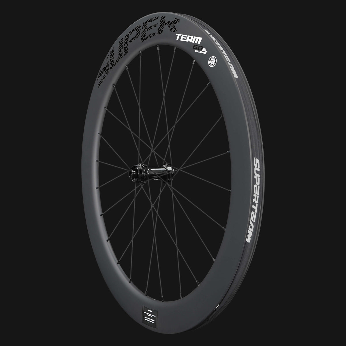 Classic PRO D28-60 Disc Brake Black Decals PILLAR WING21 Spokes