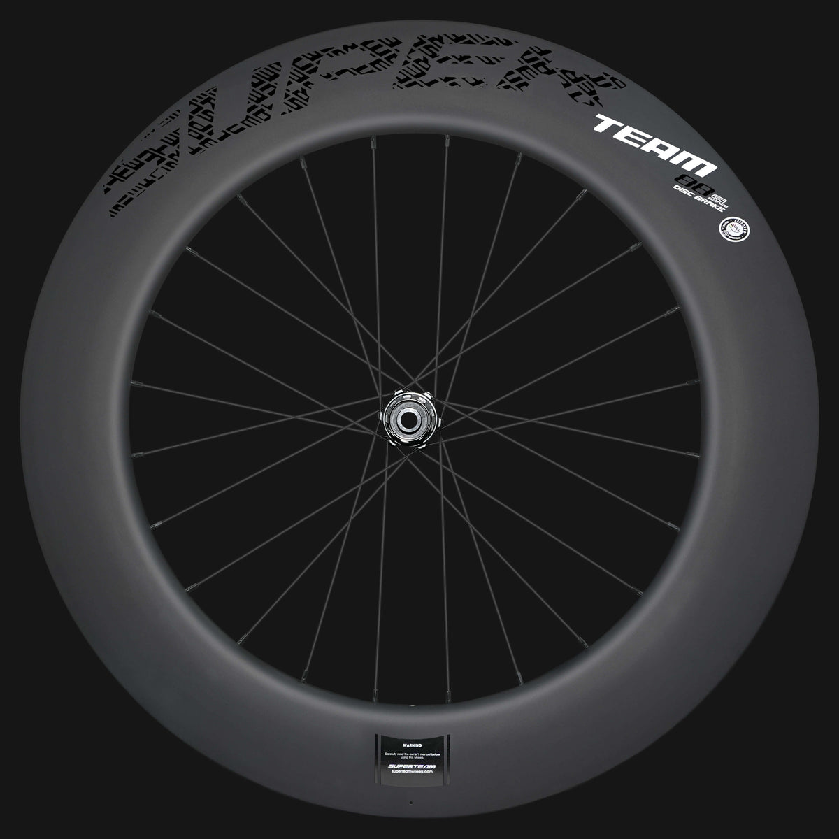 Classic PRO D30-88 Disc Brake Black Decals PILLAR WING21 Spokes