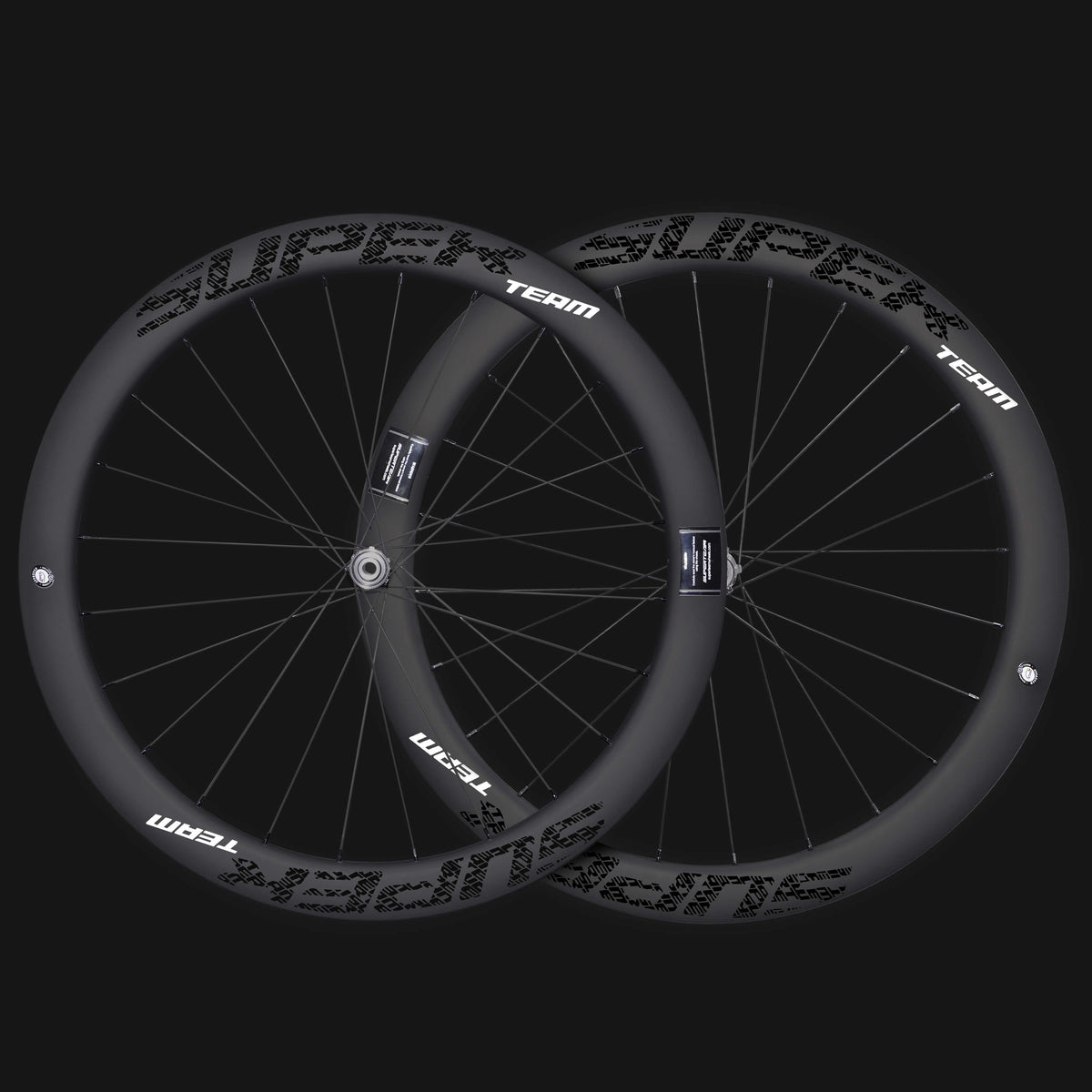 Roues Classic PRO Light D28-50 en carbone avec freins à disque