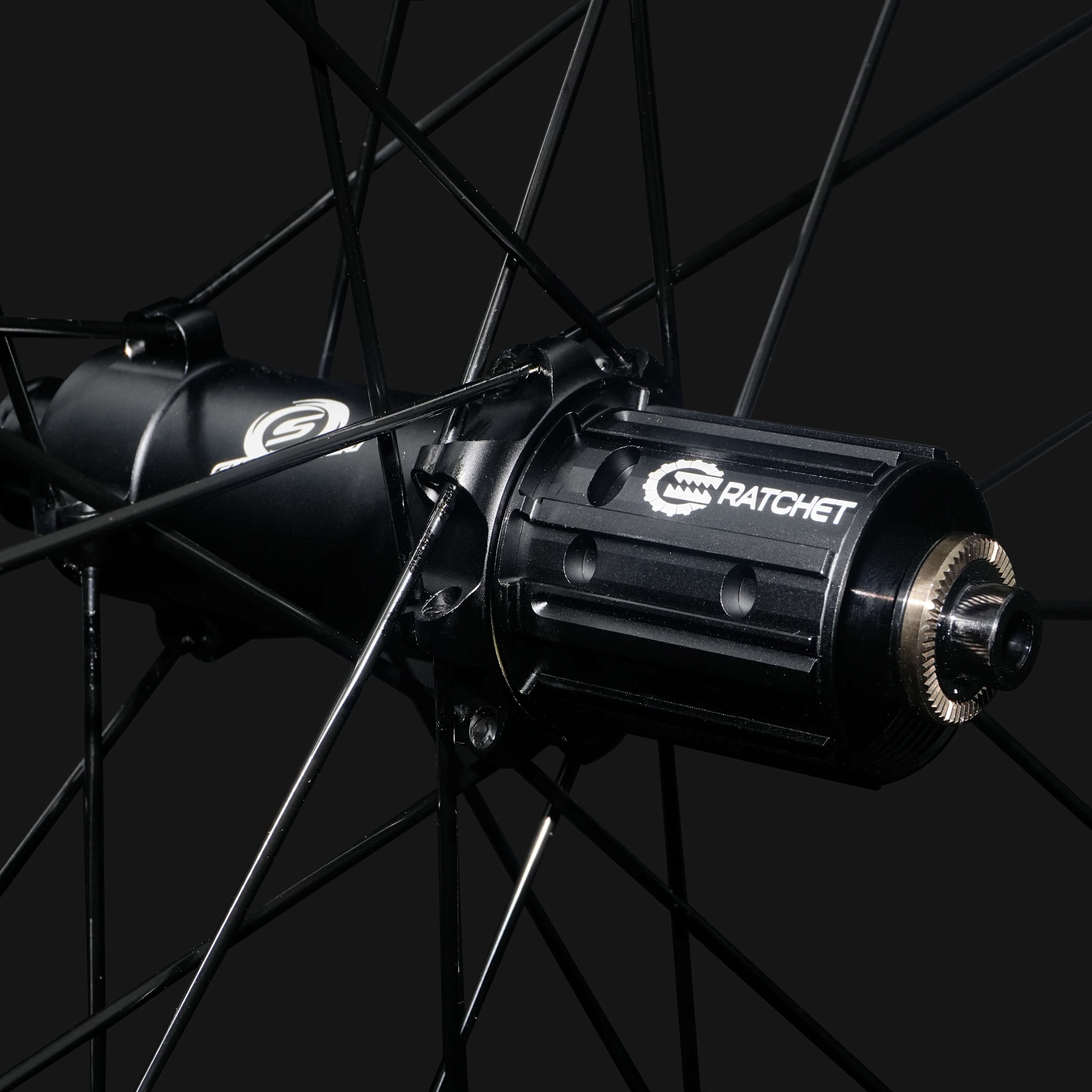 Classic PRO R25-50 Carbon Wheelset RIM Brake Black Decals