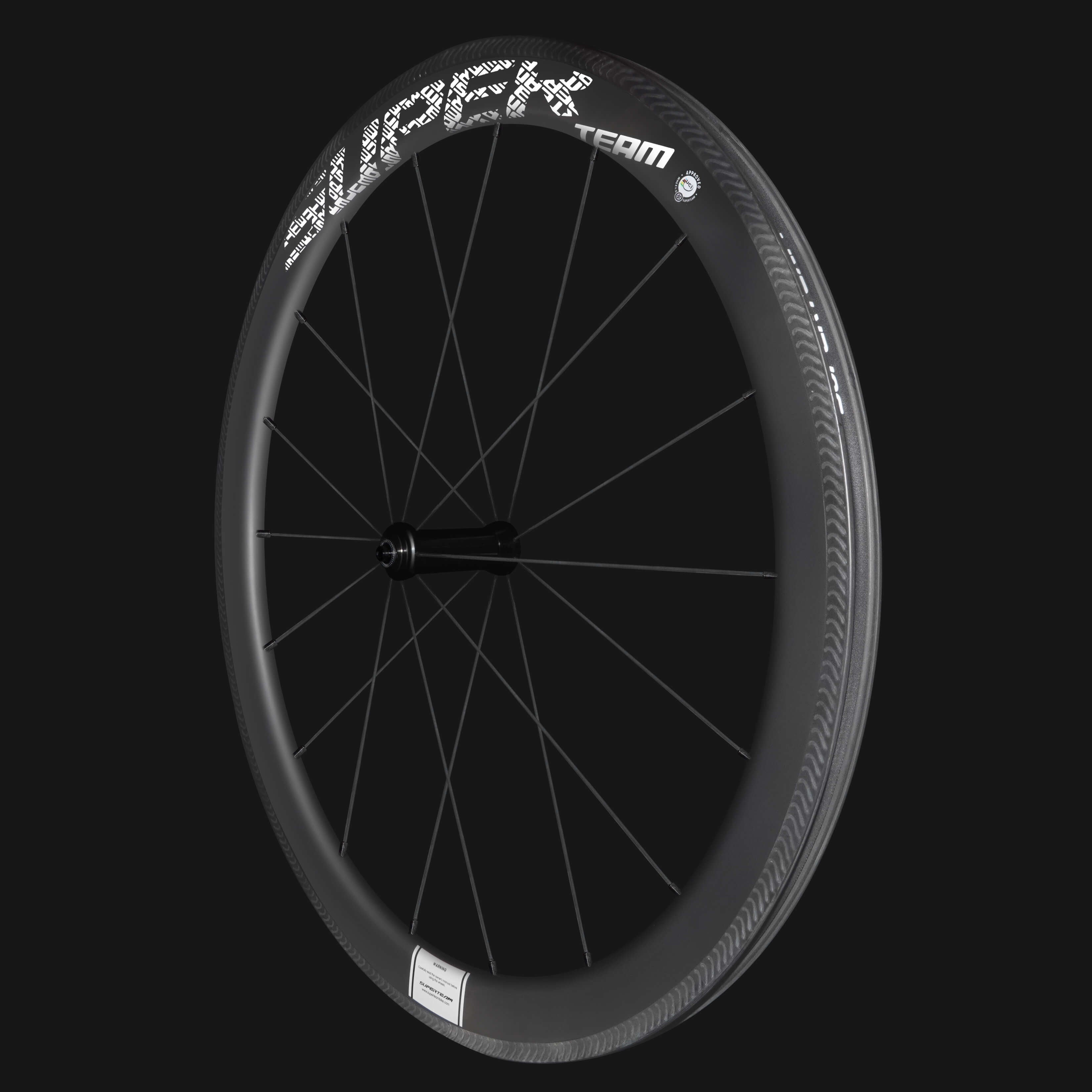 Classic PRO R25-50 Carbon Wheelset RIM Brake White Decals