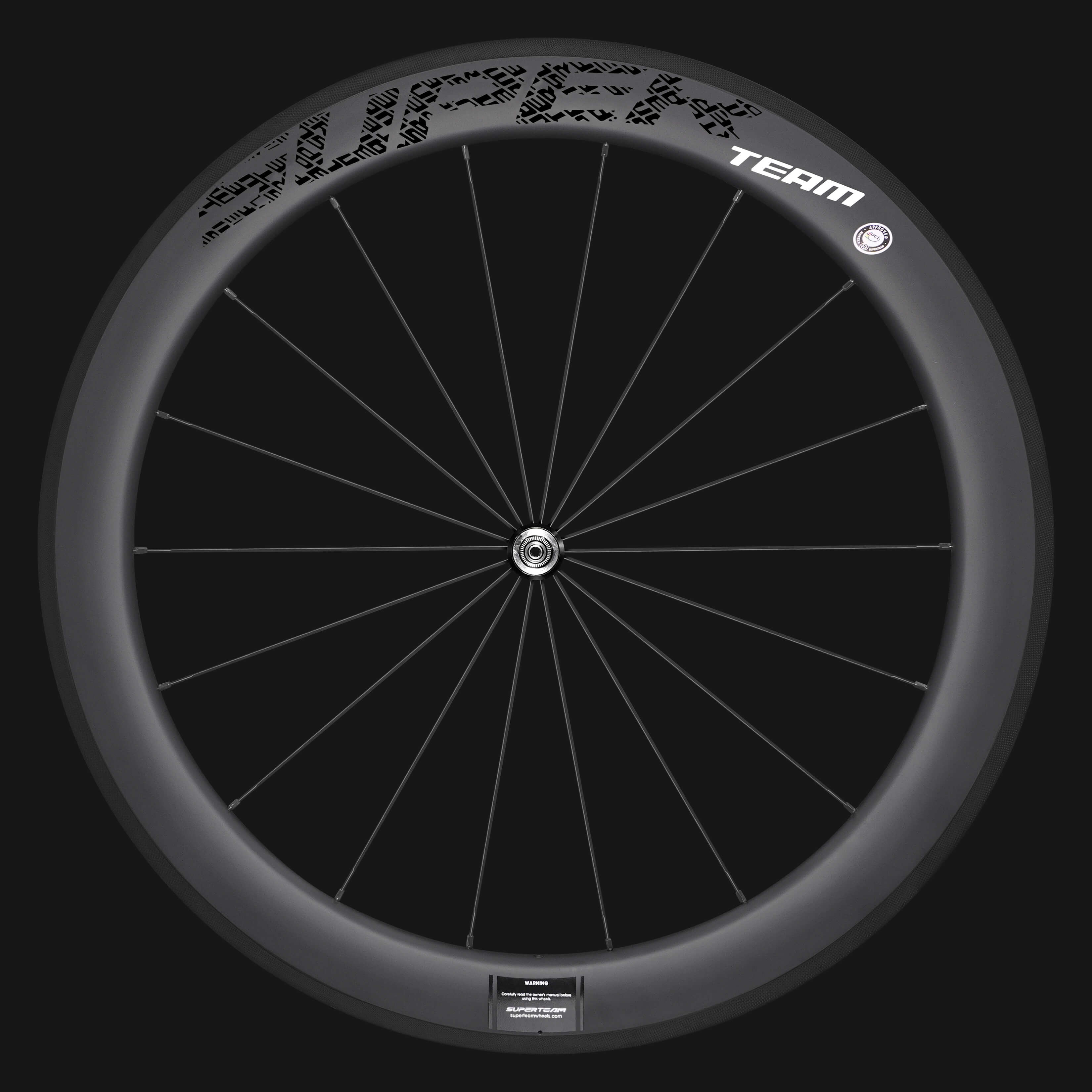 Road Bike Classic PRO R25-60/88 Carbon Wheelset Rim Brake Black Decals