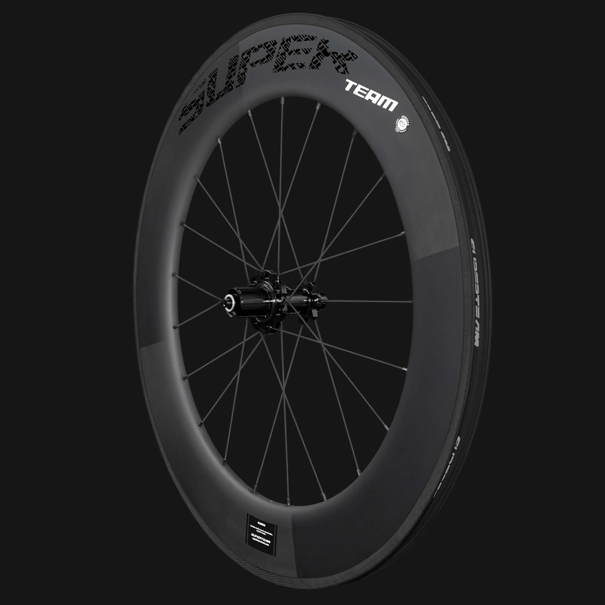 Classic PRO R25-60/88 Carbon Wheelset Rim Brake Black Decals