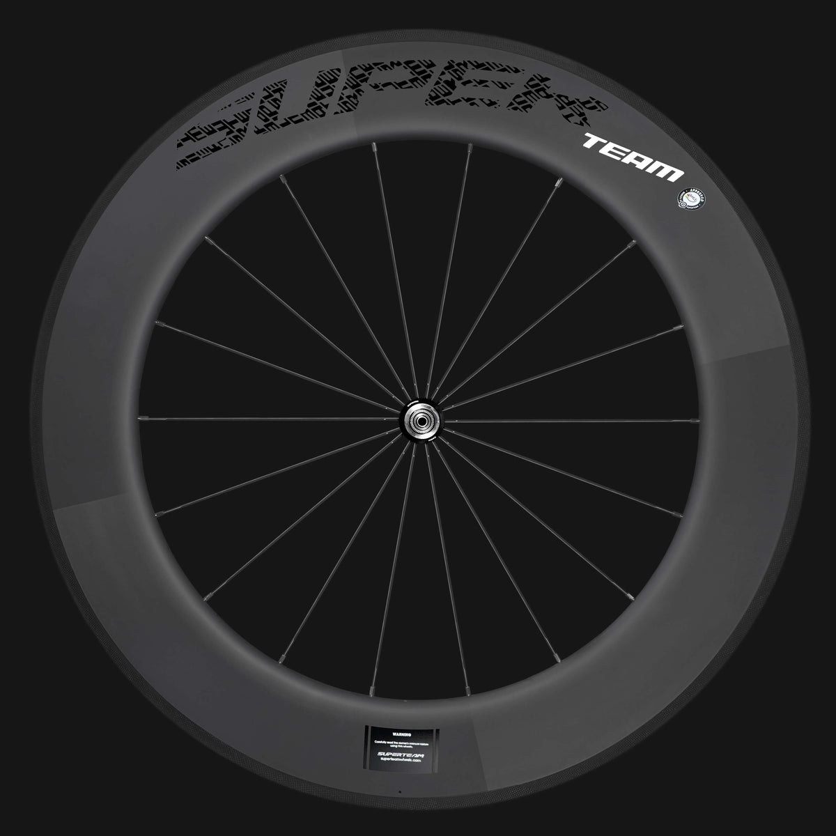 Classic PRO R25-88 Carbon Wheelset RIM Brake Black Decals