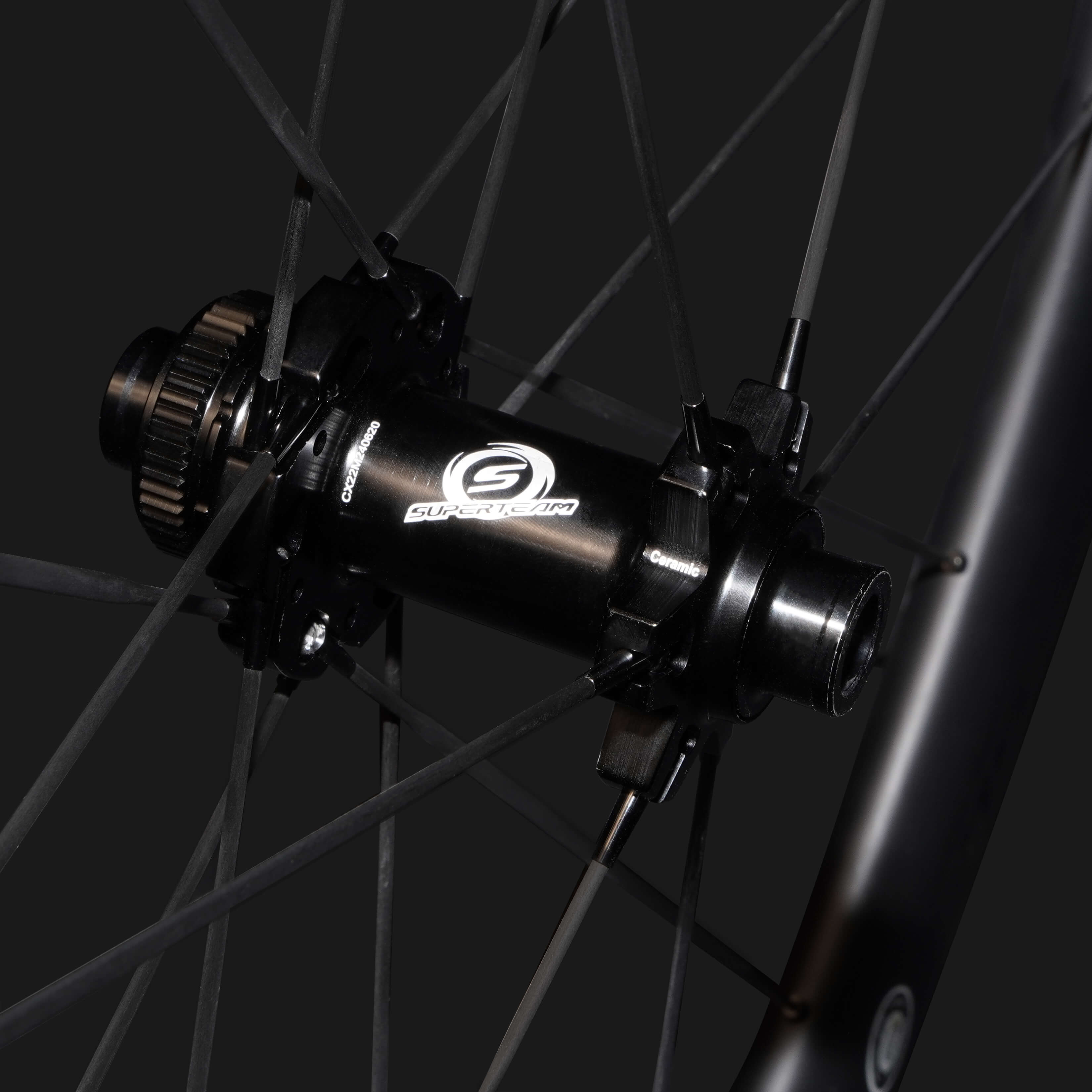 S - ALL Carbon D28 - 50 DISC Brake No Logo Customized By Markus - Superteam Wheels