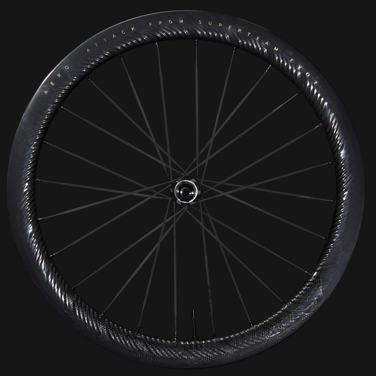 S-ALL Carbon EVO Ⅱ D30-50 DISC Brake Black Decals