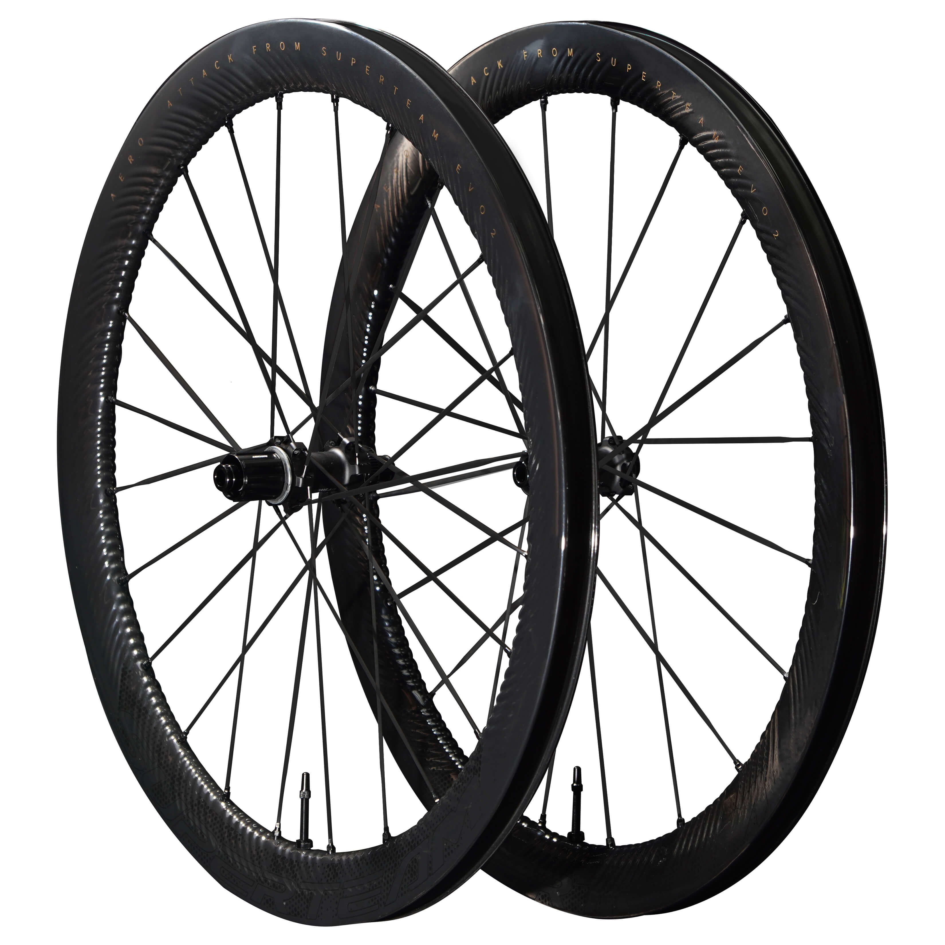 S-ALL Carbon EVO Ⅱ D30-50 DISC Brake Black Decals