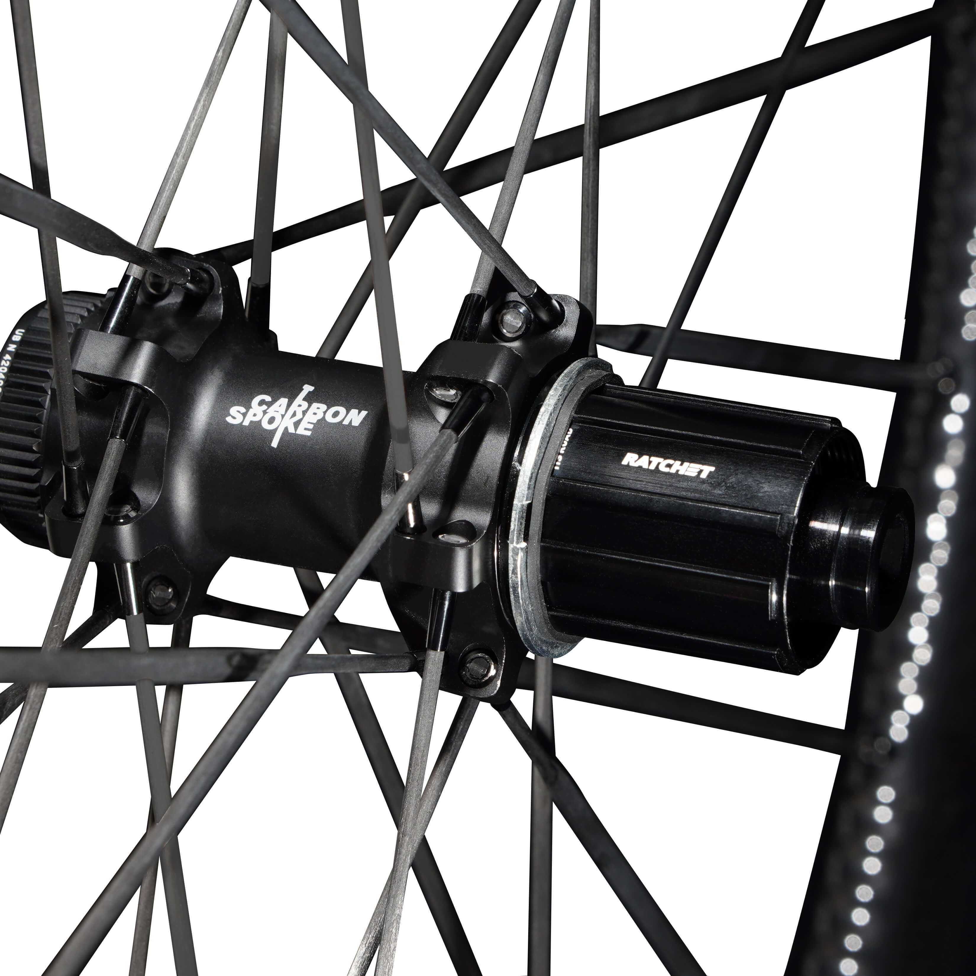 S-ALL Carbon EVO Ⅱ D30-50 DISC Brake Black Decals