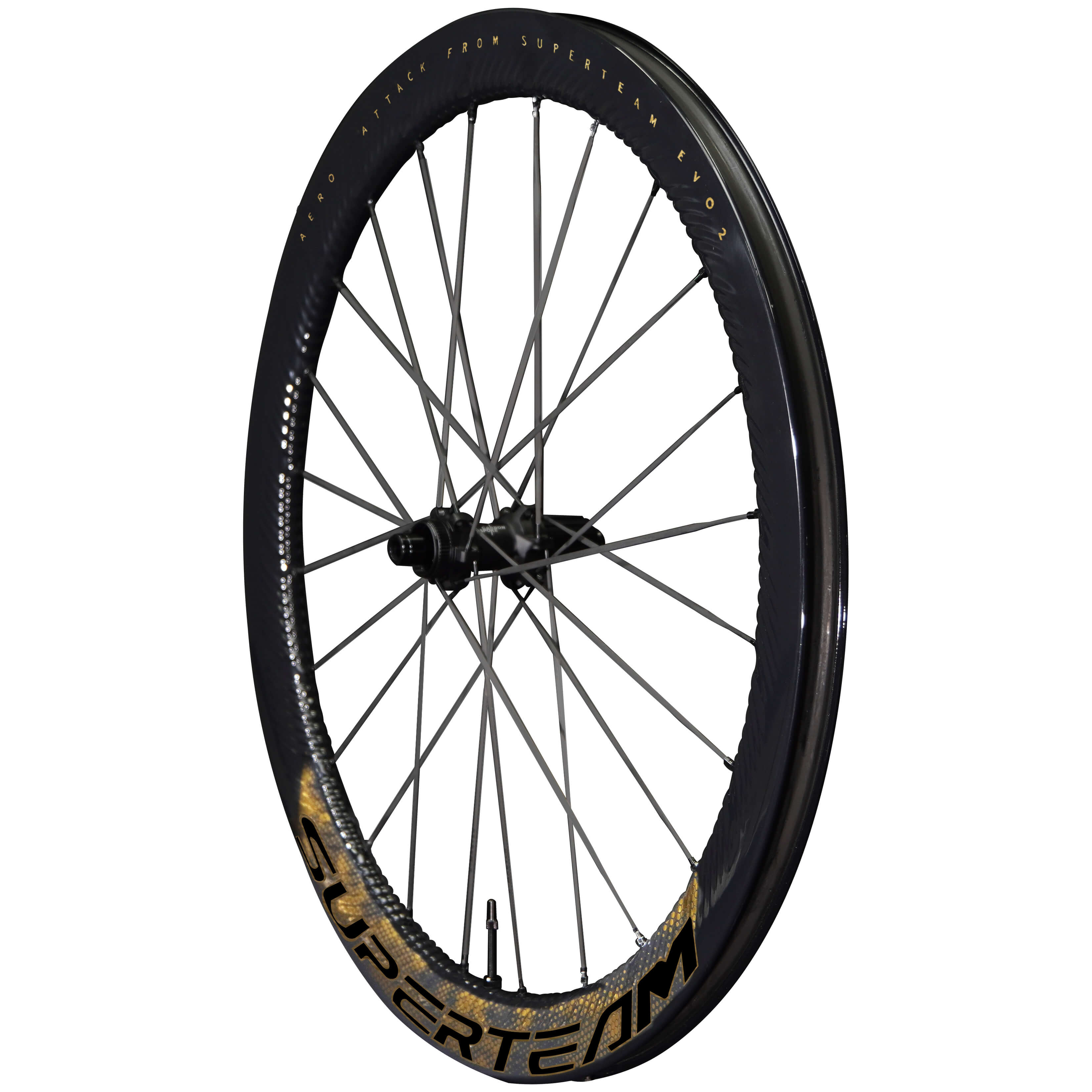 S-ALL Carbon EVO Ⅱ D30-50 DISC Brake Gold Decals