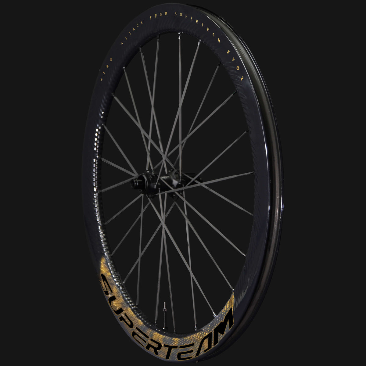 S-ALL Carbon EVO Ⅱ D30-50 DISC Brake Gold Decals