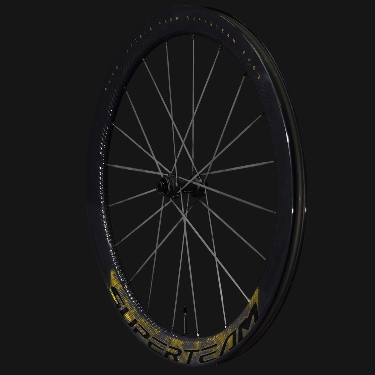 S-ALL Carbon EVO Ⅱ D30-50 DISC Brake Gold Decals