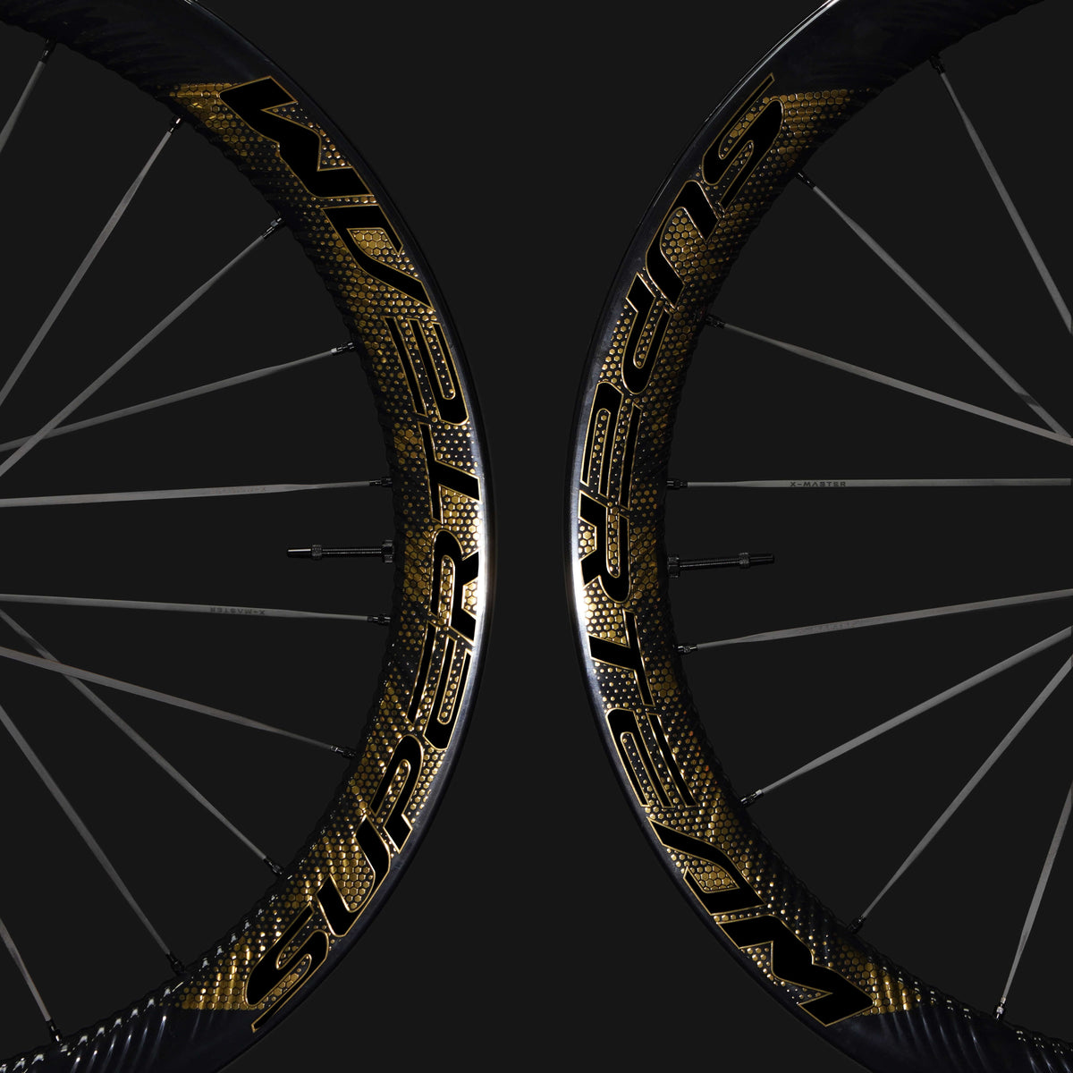 S-ALL Carbon EVO Ⅱ D30-50 DISC Brake Gold Decals