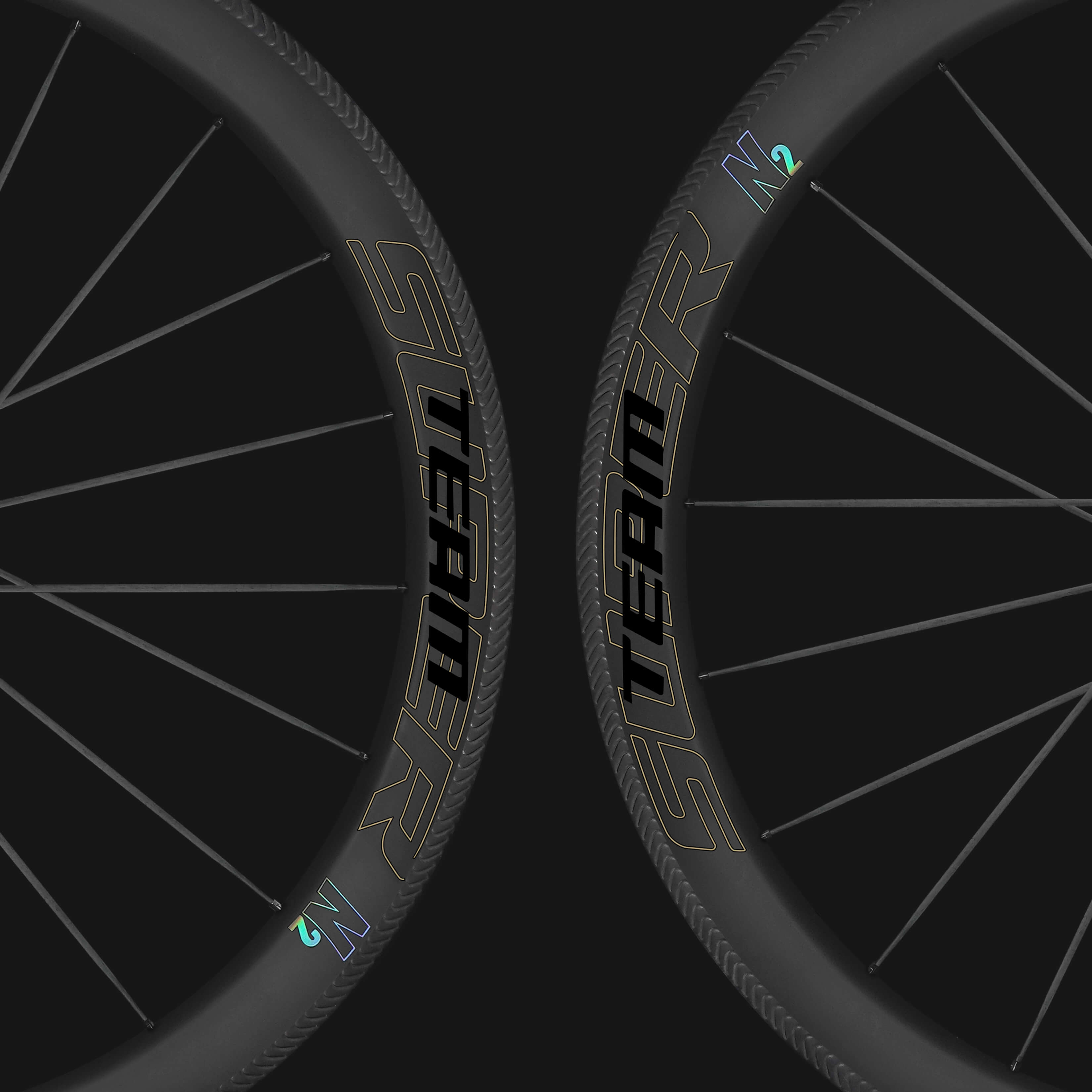 S-ALL Carbon N2 RIM Brake Carbon Spoke Road Wheelset