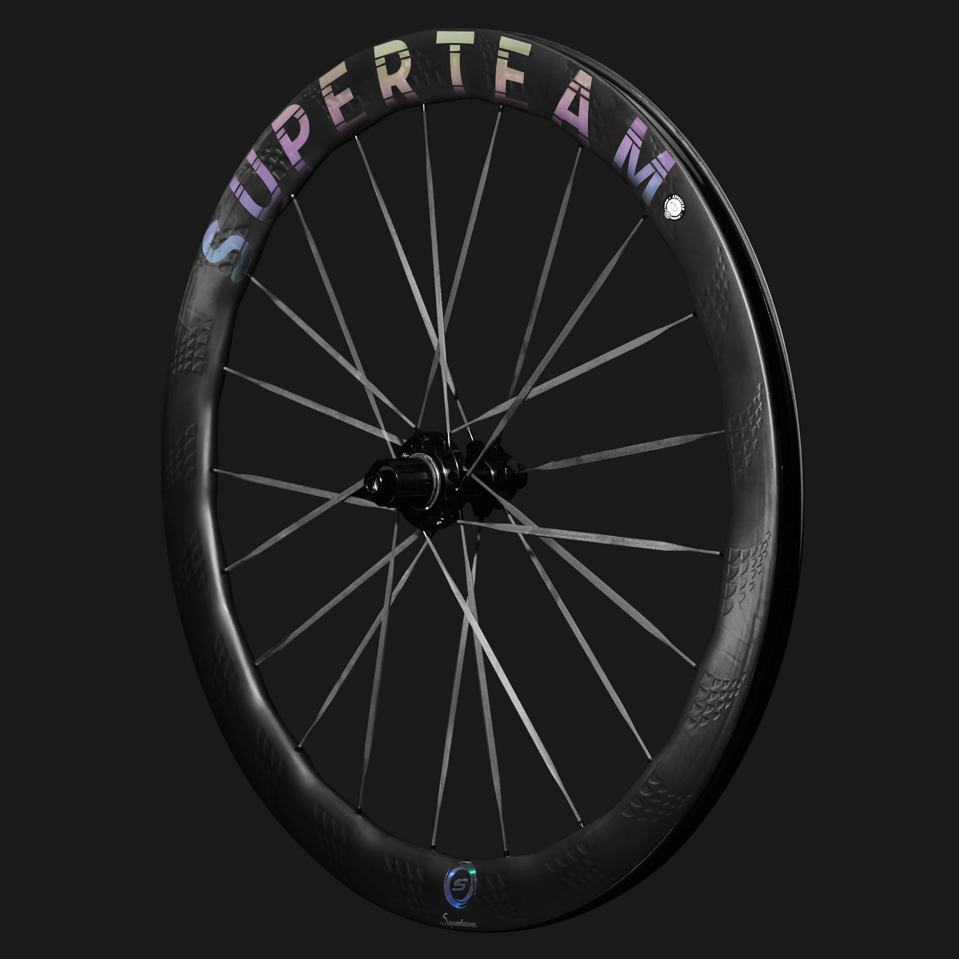 S-ALL Carbon Ultra D28-50 DISC Brake Silver Decals road bike wheelsets