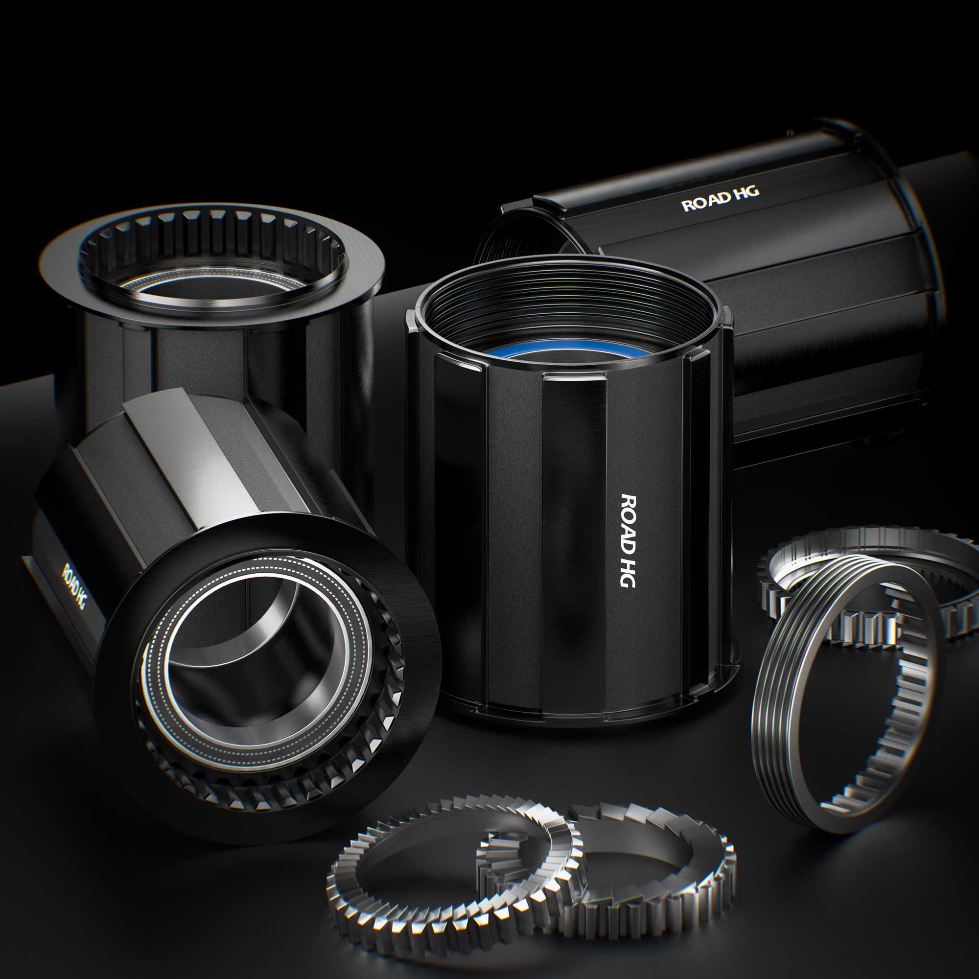 Superteam 54T Ratchet Hubs