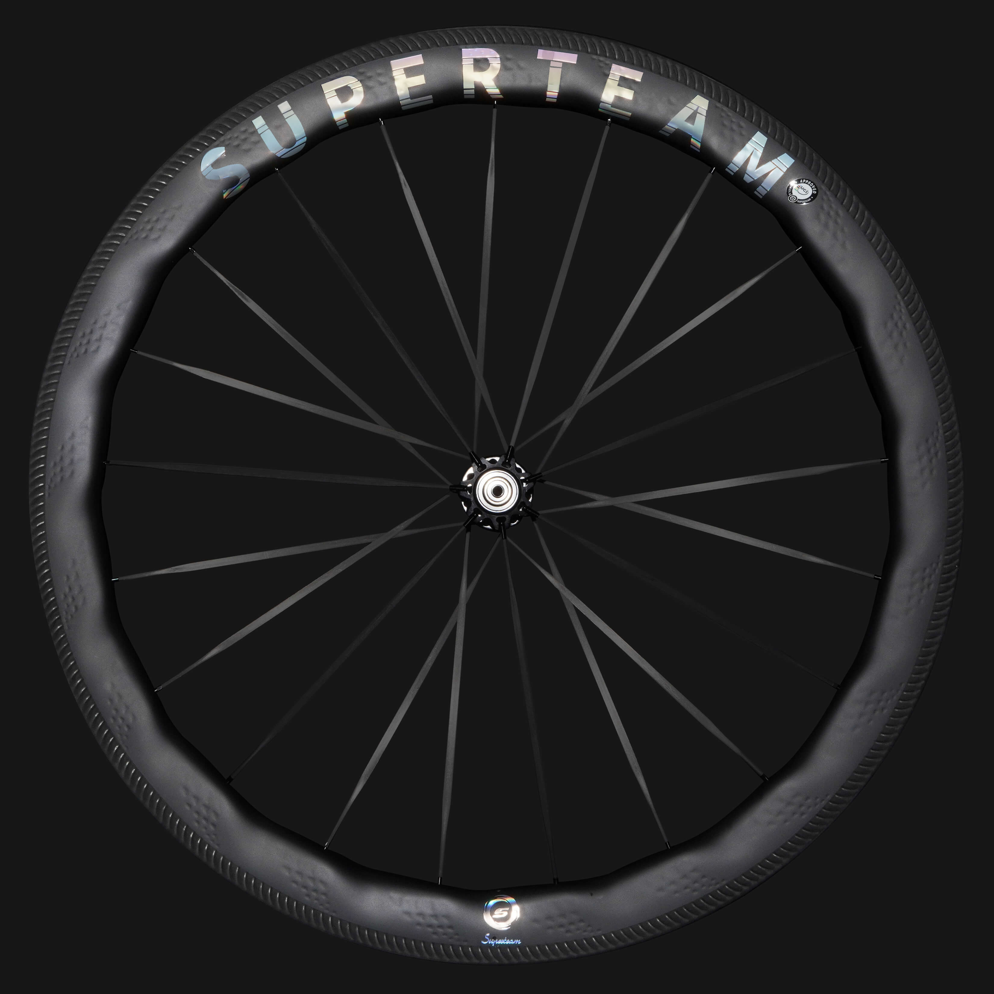 S-ALL Carbon Ultra R25-50 RIM Brake Silver Decals