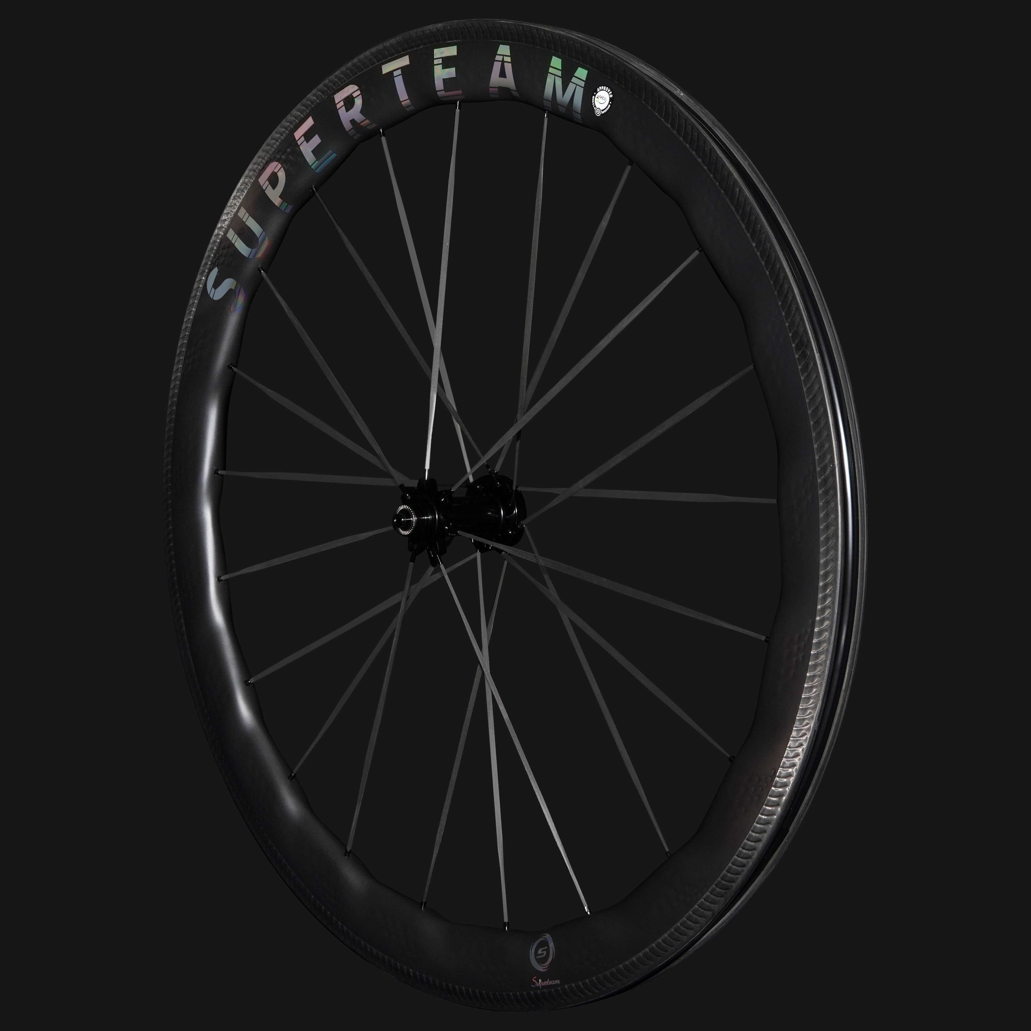 S-ALL Carbon Ultra R25-50 RIM Brake Silver Decals