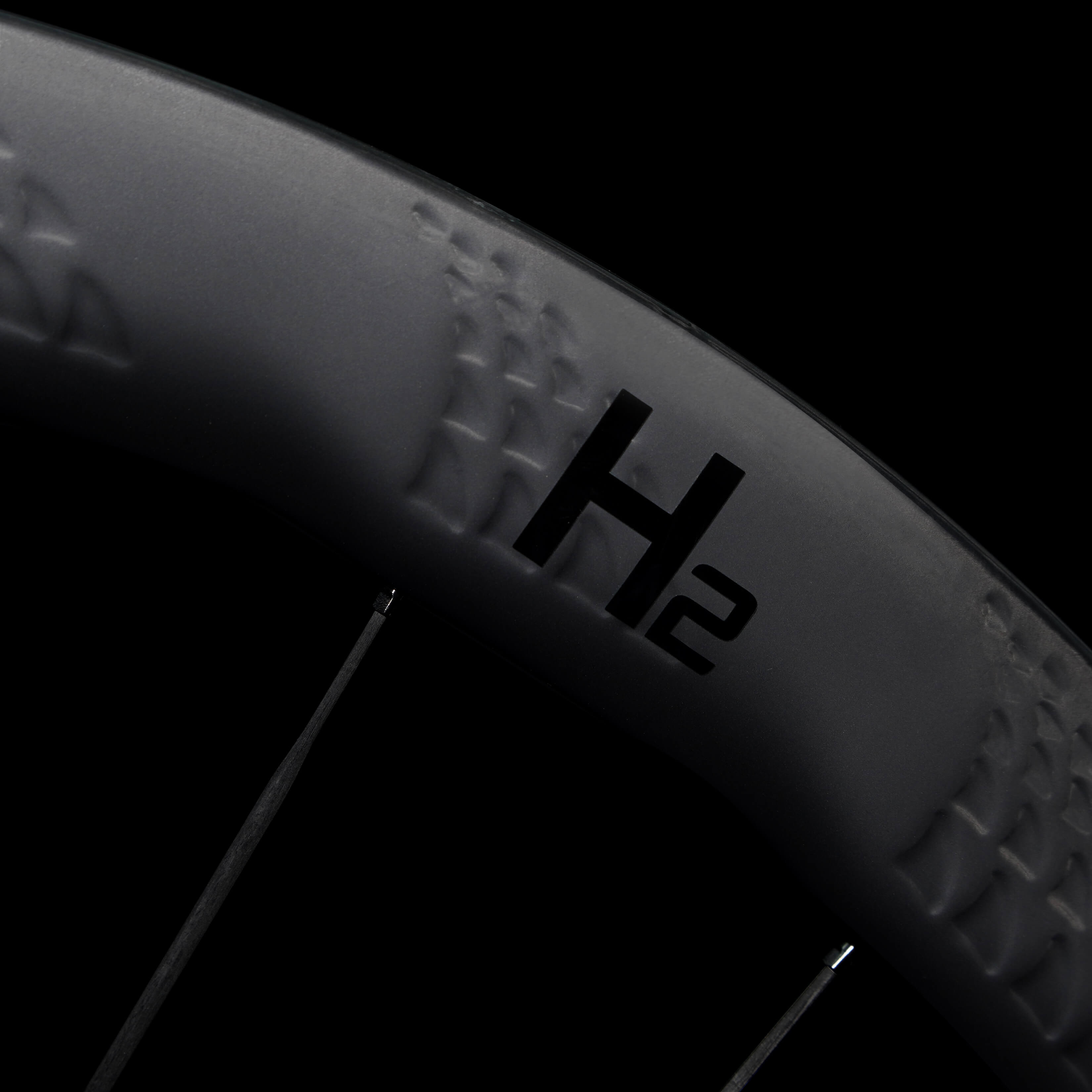 S - All Carbon Ultra H2 D30 - 50 Disc Brake Black Decals French Warehouse - Superteam Wheels