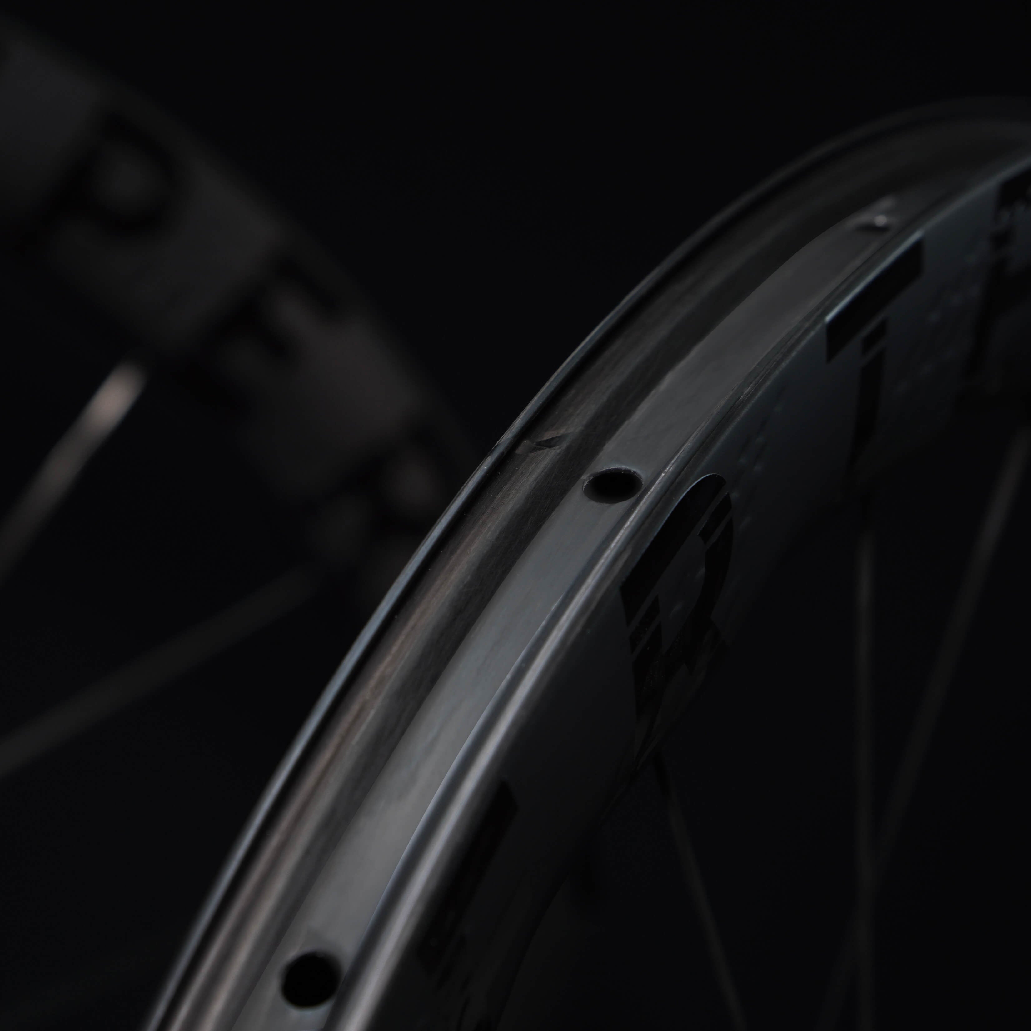 S - All Carbon Ultra H2 D30 - 50 Disc Brake Black Decals French Warehouse - Superteam Wheels