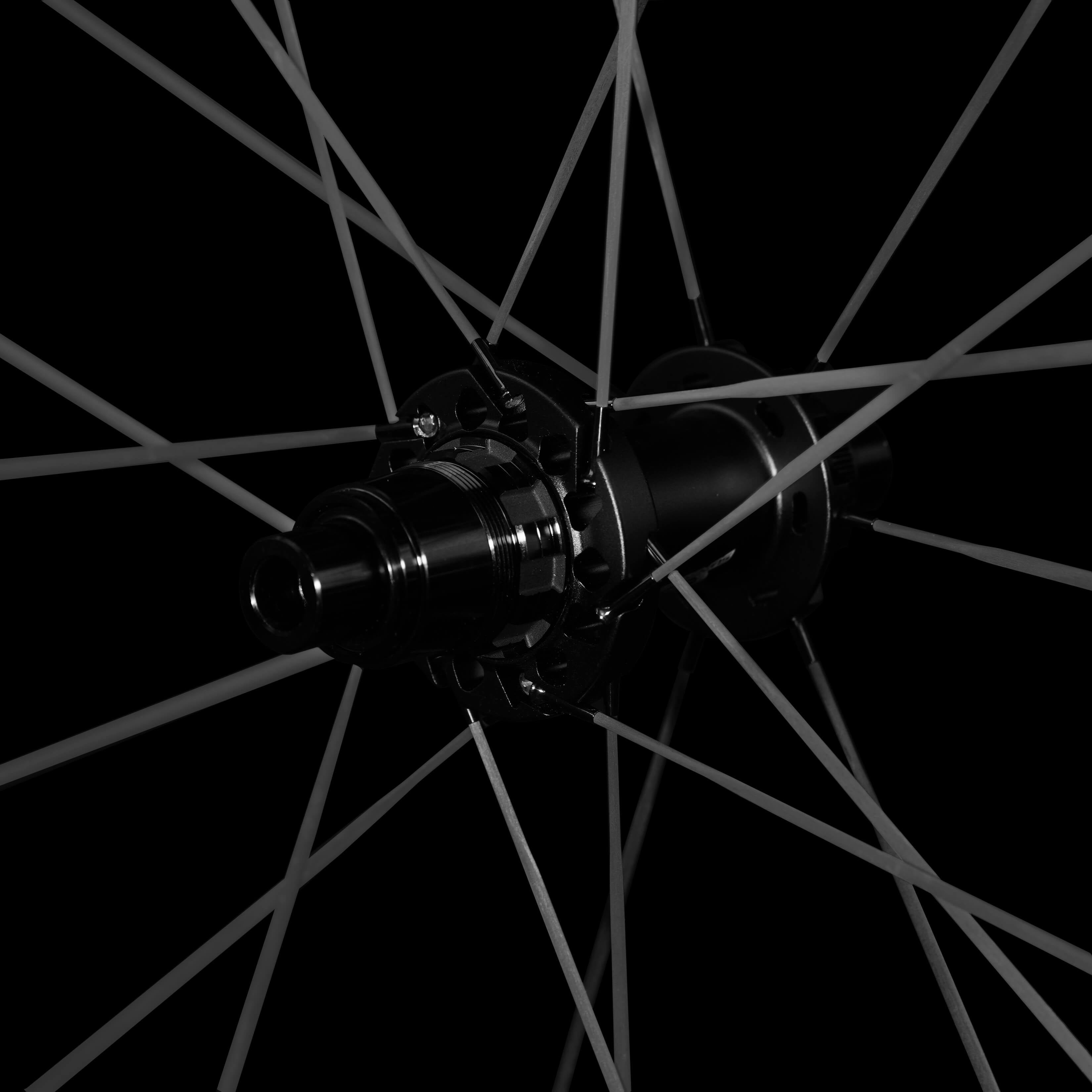 S - All Carbon Ultra H2 D30 - 50 Disc Brake White Decals - Superteam Wheels