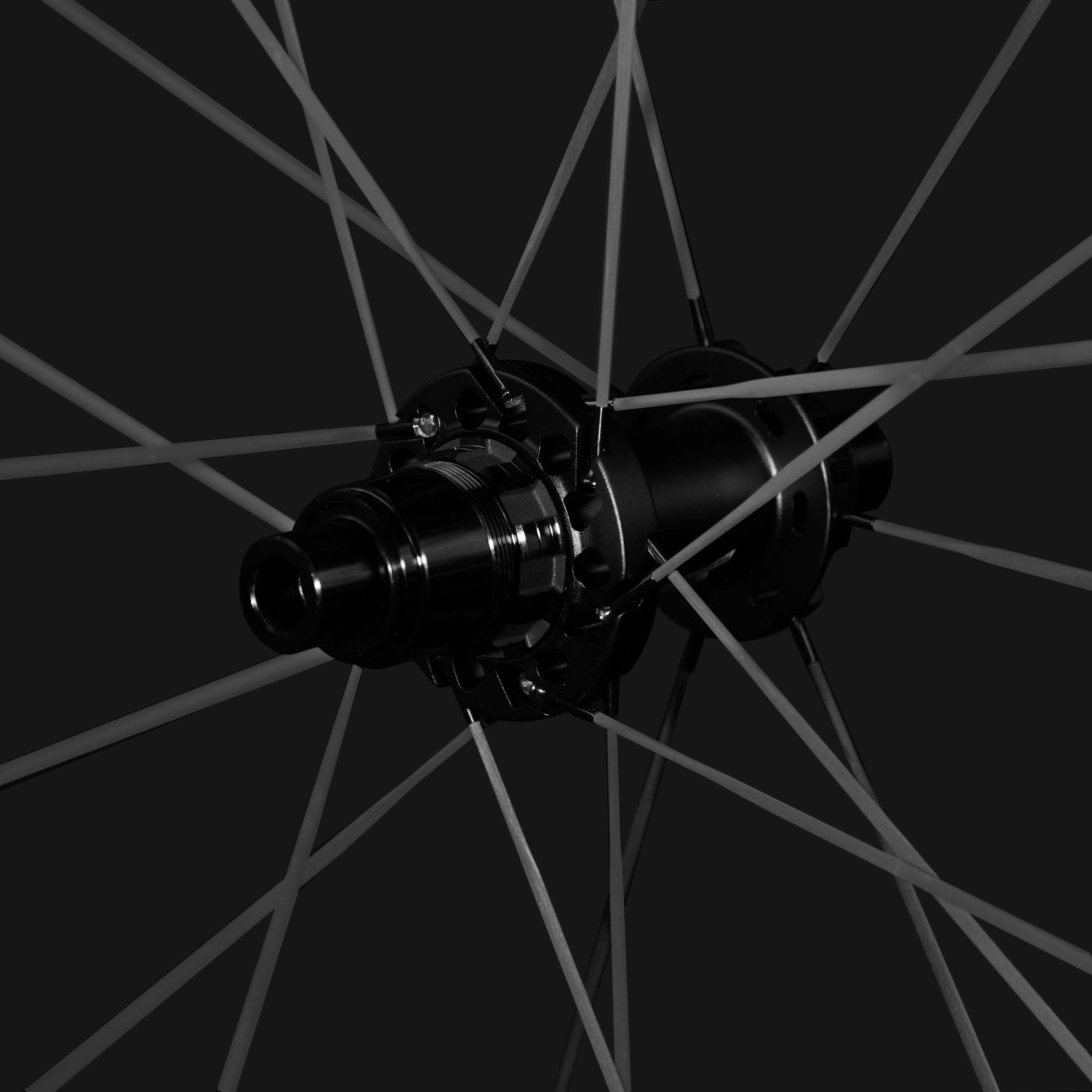 S-All Carbon Ultra H2 D30-50 Disc Brake White Decals