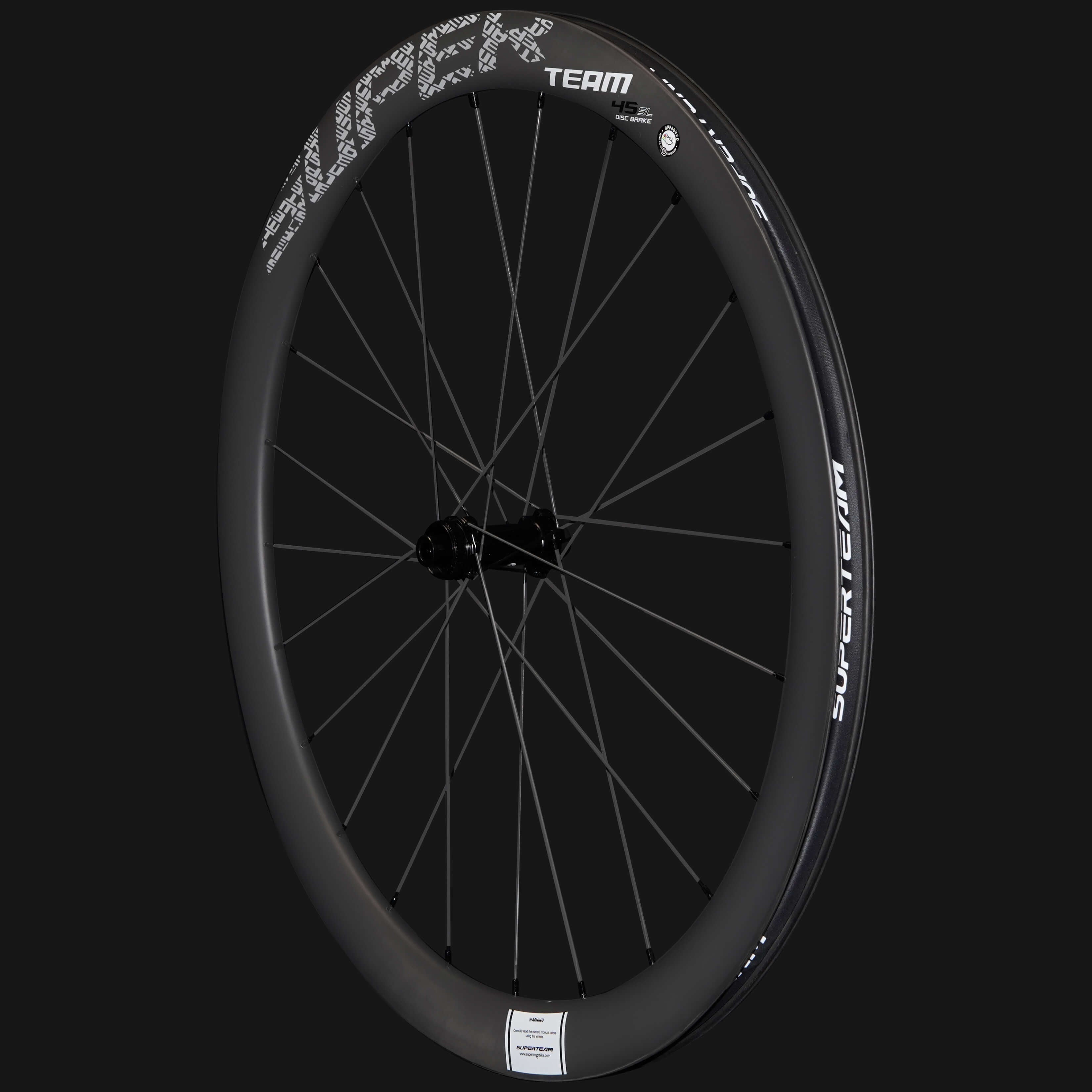 Classic PRO D28 - 45 Disc Brake White Decals PILLAR WING21 Spokes - Superteam Wheels