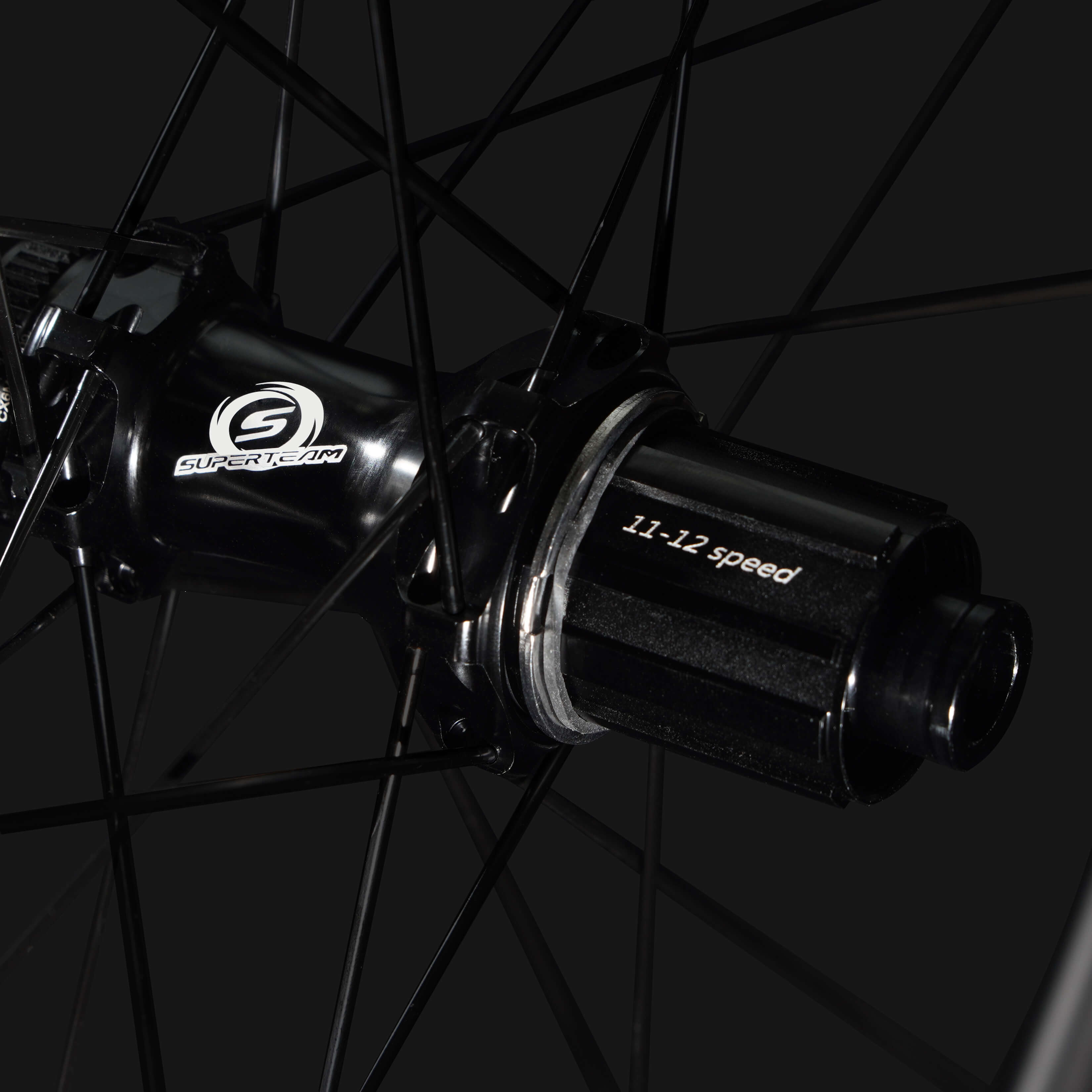 Classic PRO D28 - 45 Disc Brake Black Decals PILLAR WING21 Spokes - Superteam Wheels