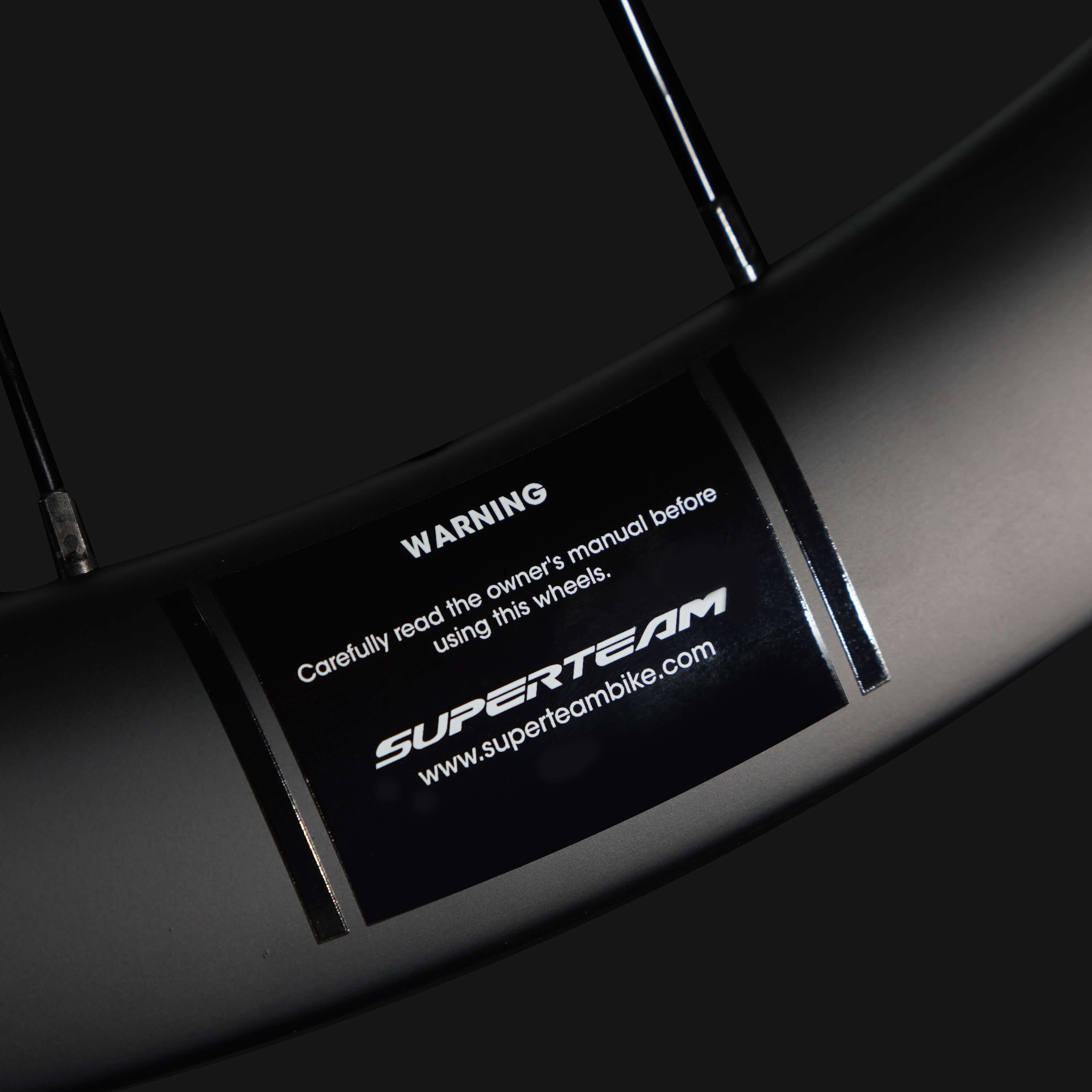 Classic PRO D28 - 45 Disc Brake Black Decals PILLAR WING21 Spokes - Superteam Wheels