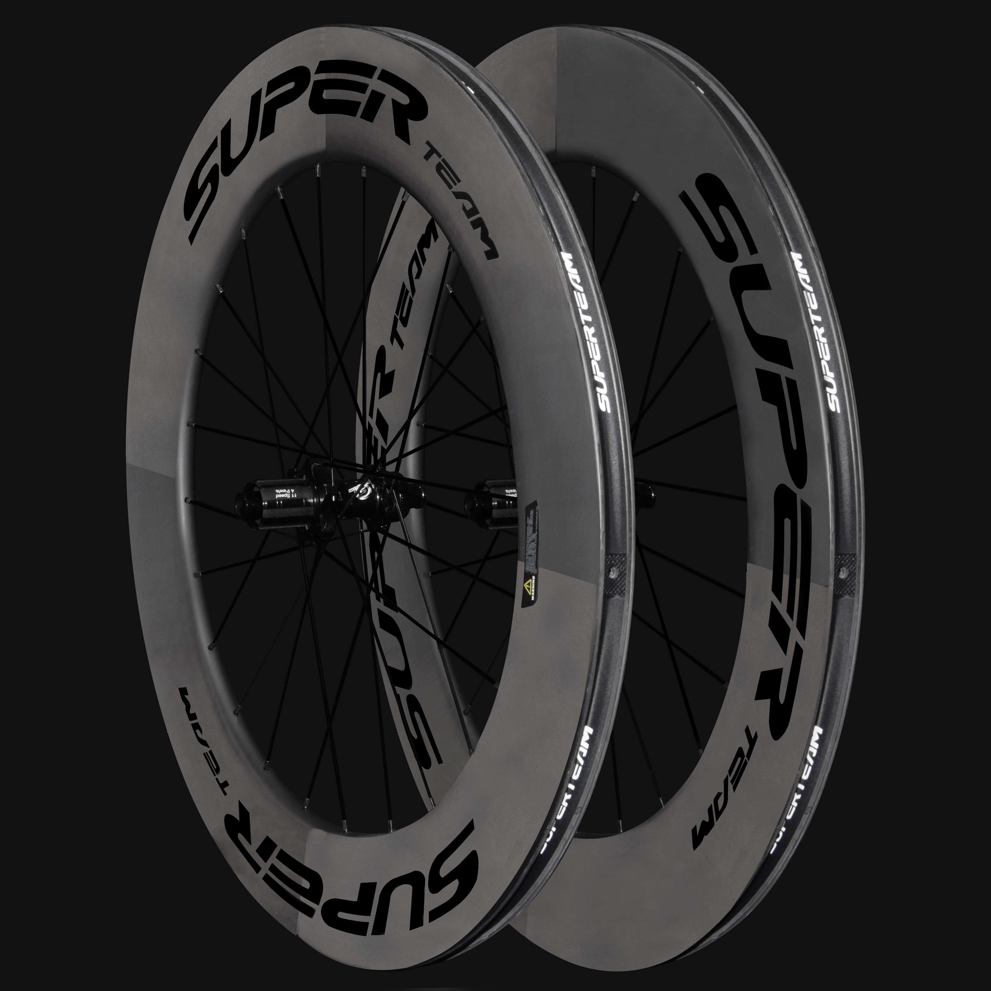 Classic Series D25 - 88 Carbon Wheelset DISC Brake Ceramic Bearings - Superteam Wheels