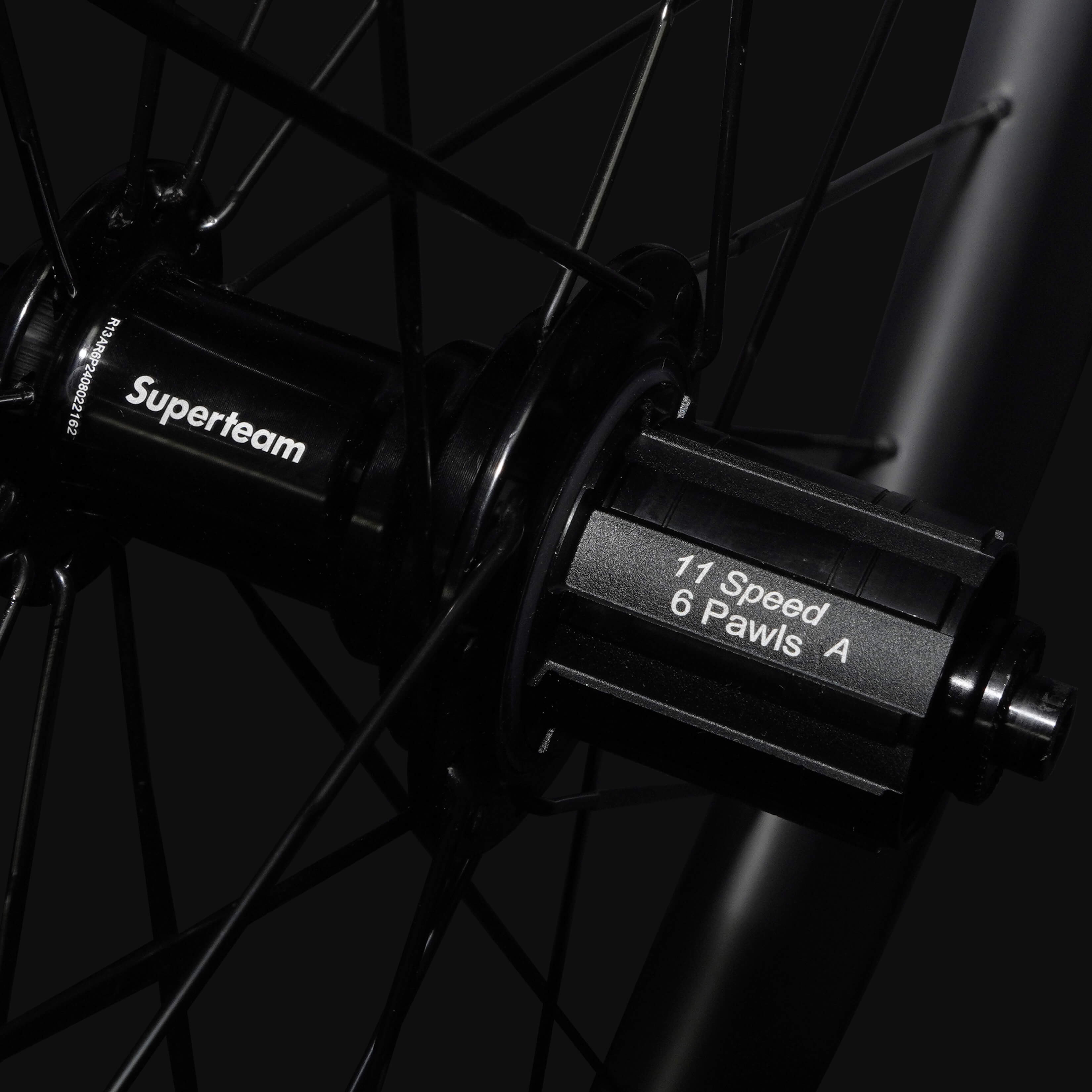 Classic Series D25 - 88 Carbon Wheelset DISC Brake Ceramic Bearings - Superteam Wheels
