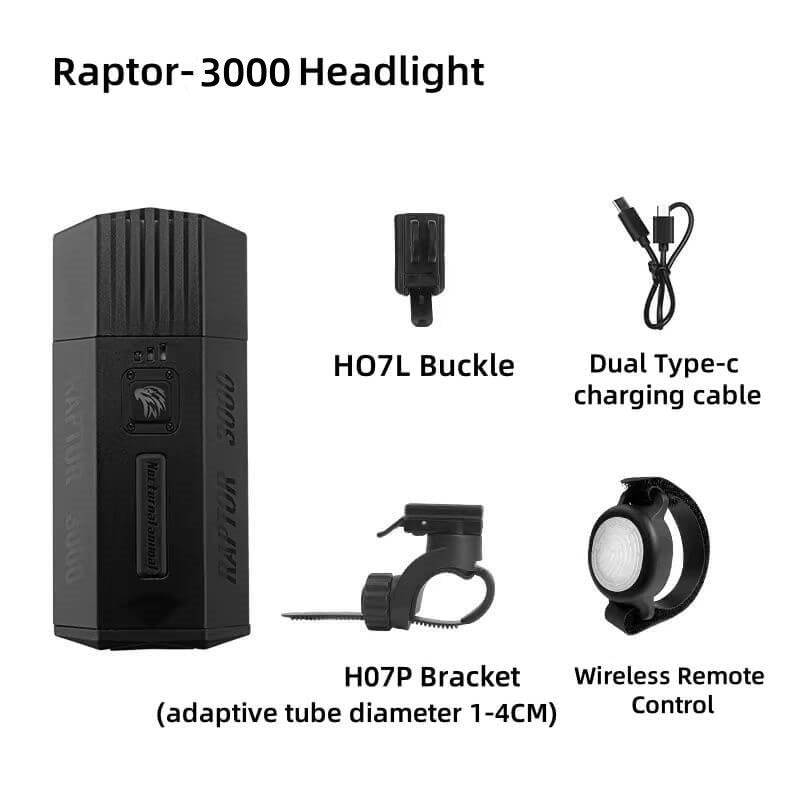 Superteam 1800/3000 High - intensity Mountain Road Headlight - Superteam Wheels
