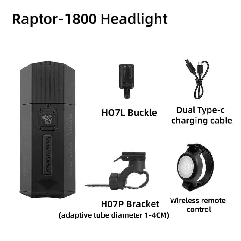 Superteam 1800/3000 High - intensity Mountain Road Headlight - Superteam Wheels