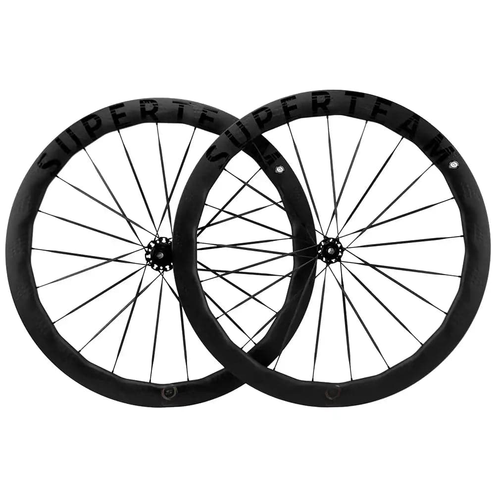 S - ALL Carbon Ultra Front Wheel 50mm Rear Wheel 58mm DISC Brake 2023 Customized - Superteam Wheels