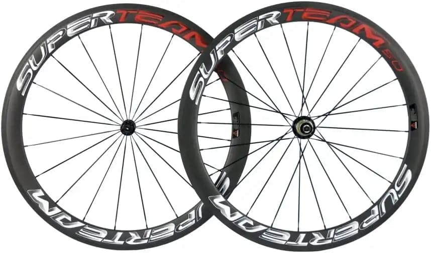 700C 23mm Width-50mm Depth Carbon Wheelset RIM BRAKE 3D