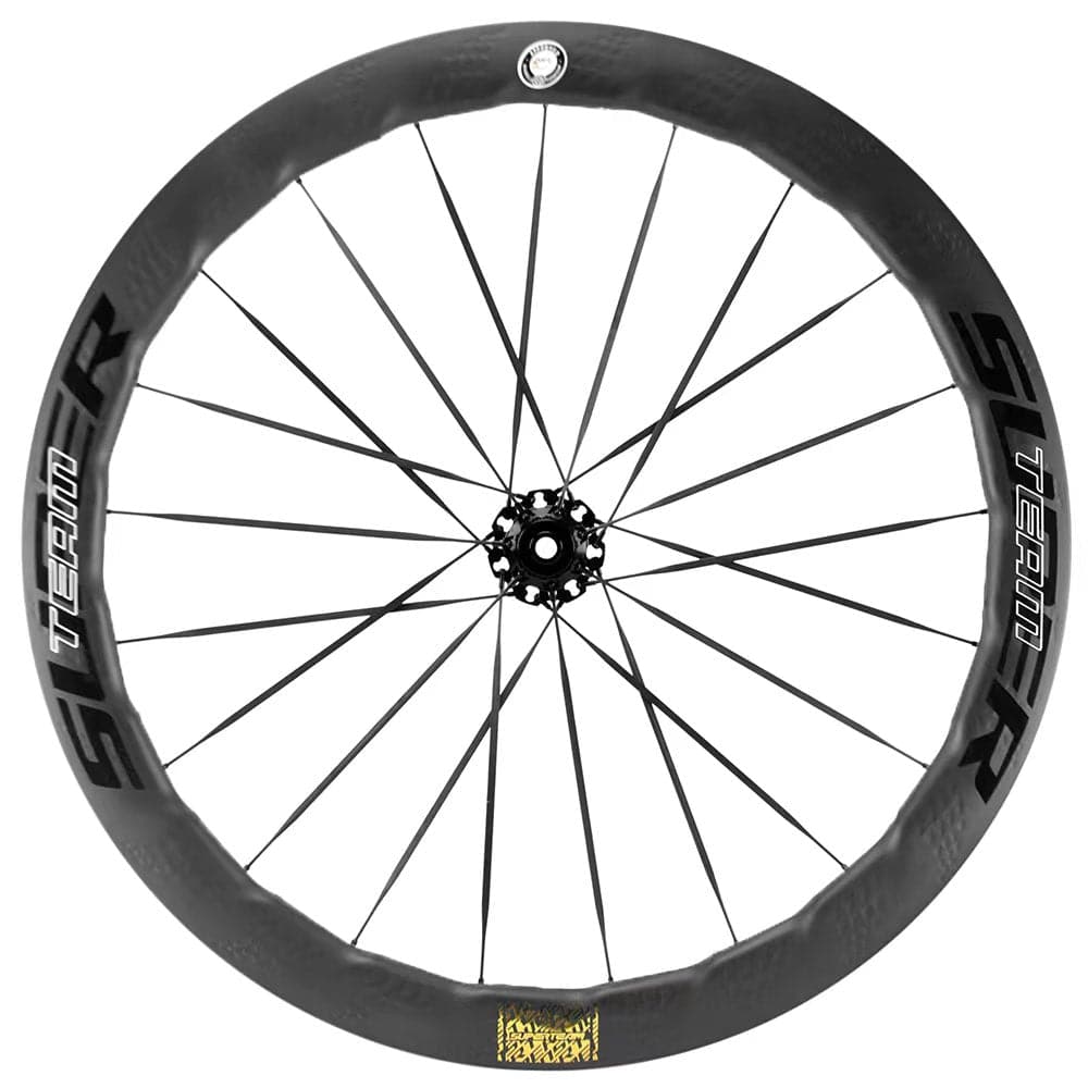 S - ALL Carbon Ultra D28 - 50 DISC Brake Overlapping Decals - Superteam Wheels