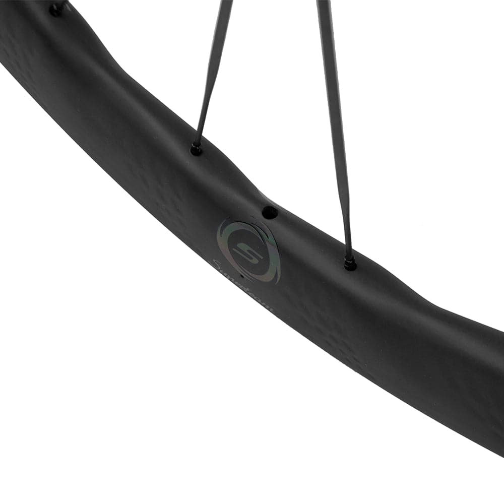 S - ALL Carbon Ultra D28 - 50 DISC Brake Overlapping Decals - Superteam Wheels