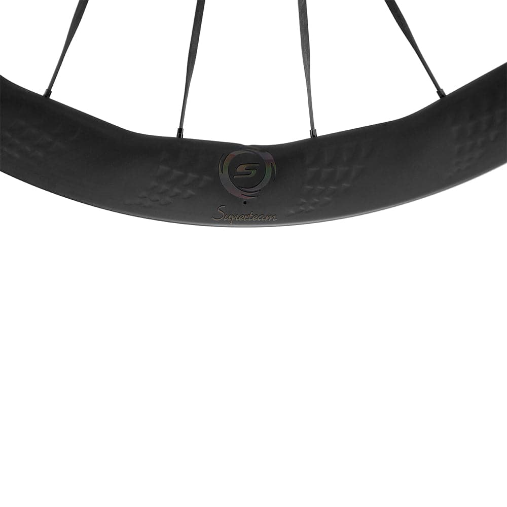 S - ALL Carbon Ultra D28 - 50 DISC Brake Overlapping Decals - Superteam Wheels