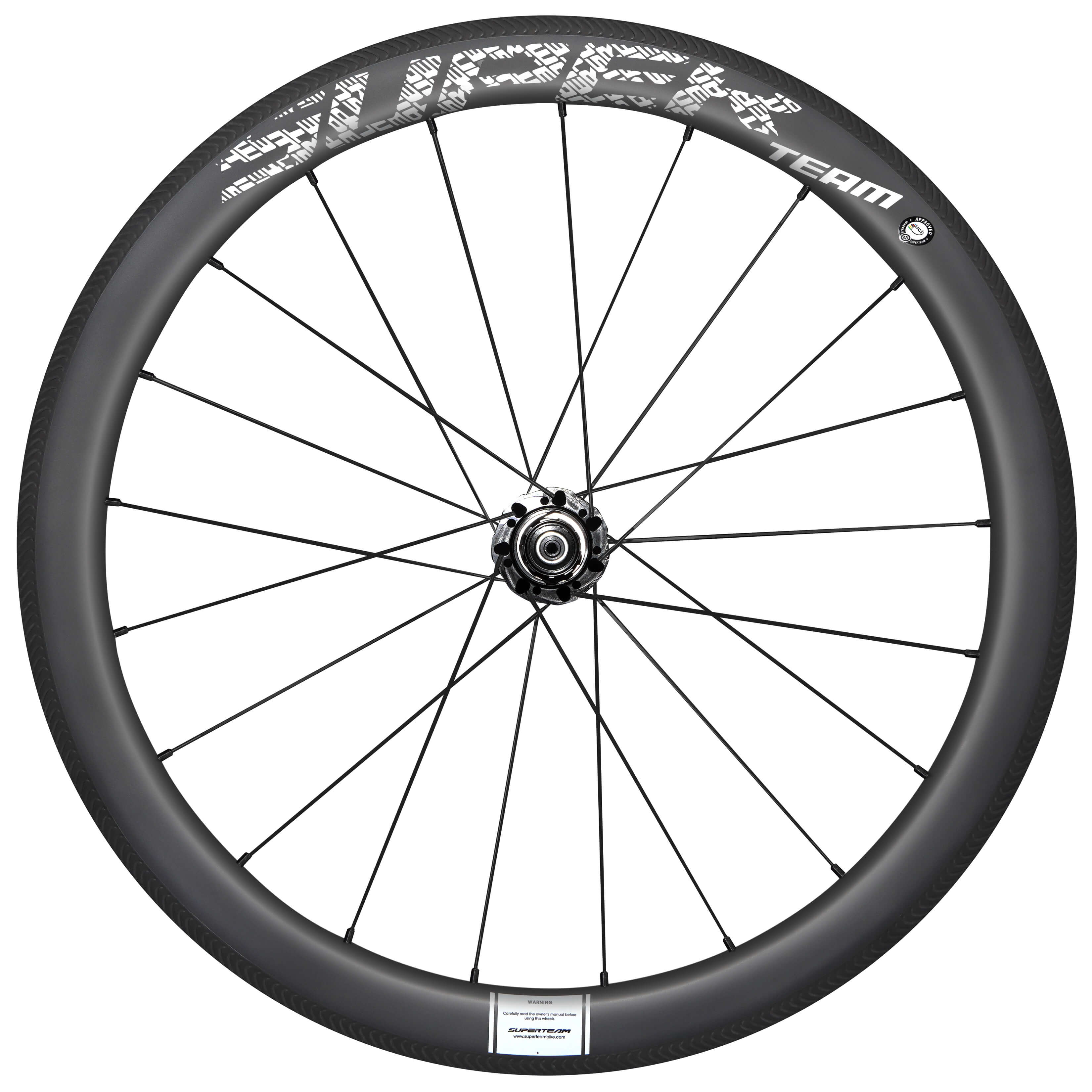 Conjunto de rodas de carbono Classic PRO R25-50 RIM Brake White Decals