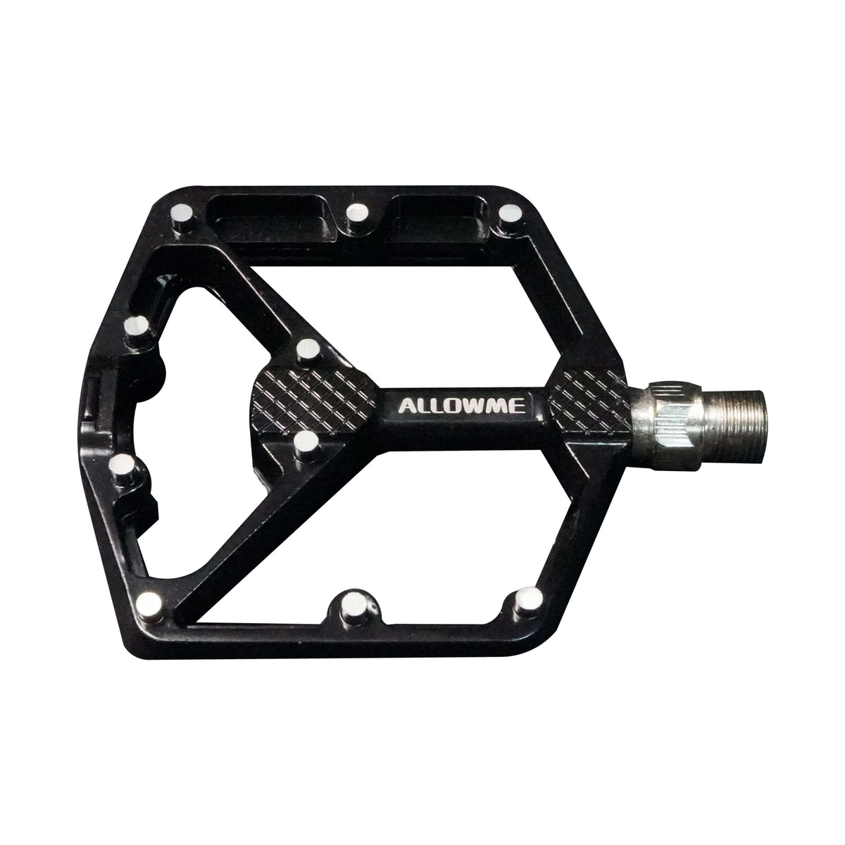 schmale pedale Bicycle Titanium Flat Pedal Farbe:Schwarz Glossy Xotic XW-1 Wah Effect allowing riders to clip Open UP 2