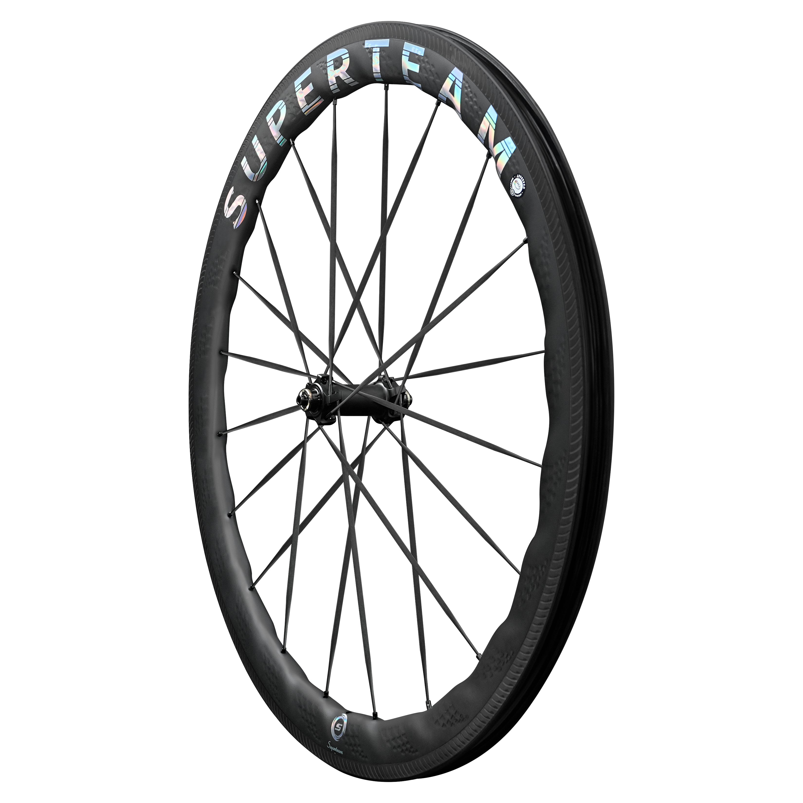 S-ALL Carbon Ultra D28-50 DISC Brake Silver Decals