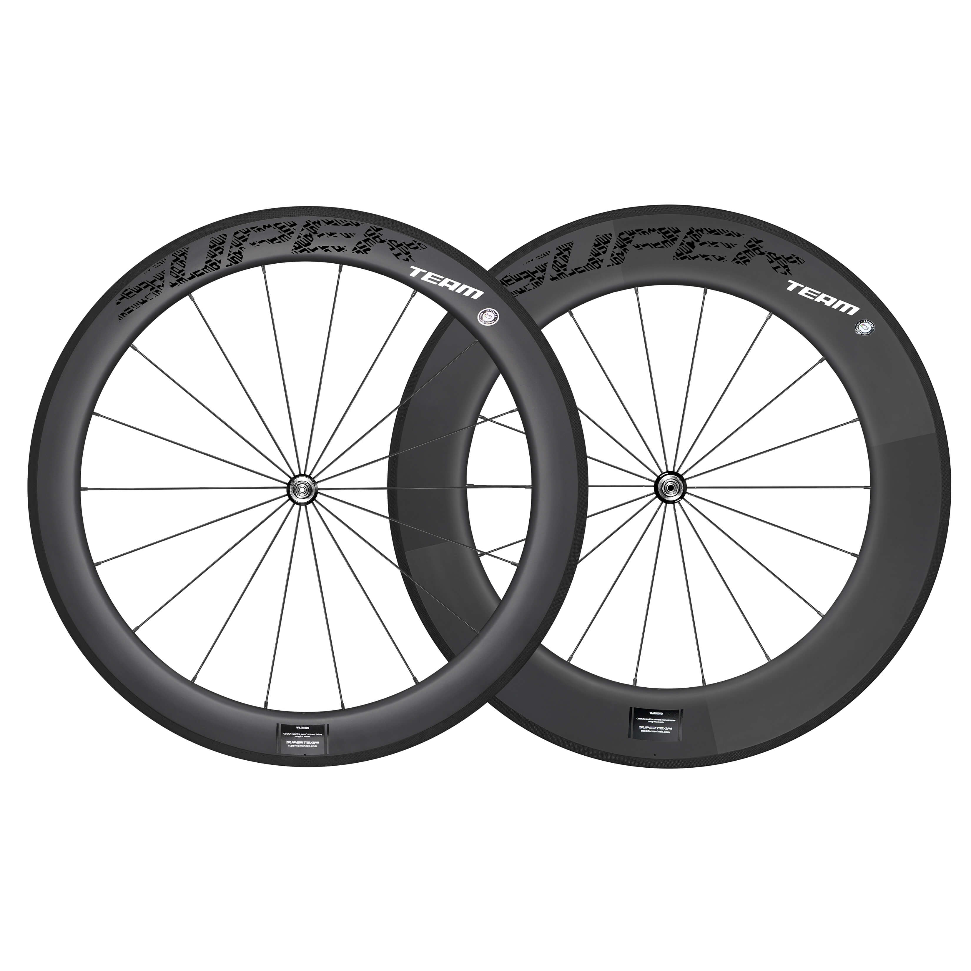 Classic PRO R25-60/88 Carbon Wheelset Rim Brake Black Decals