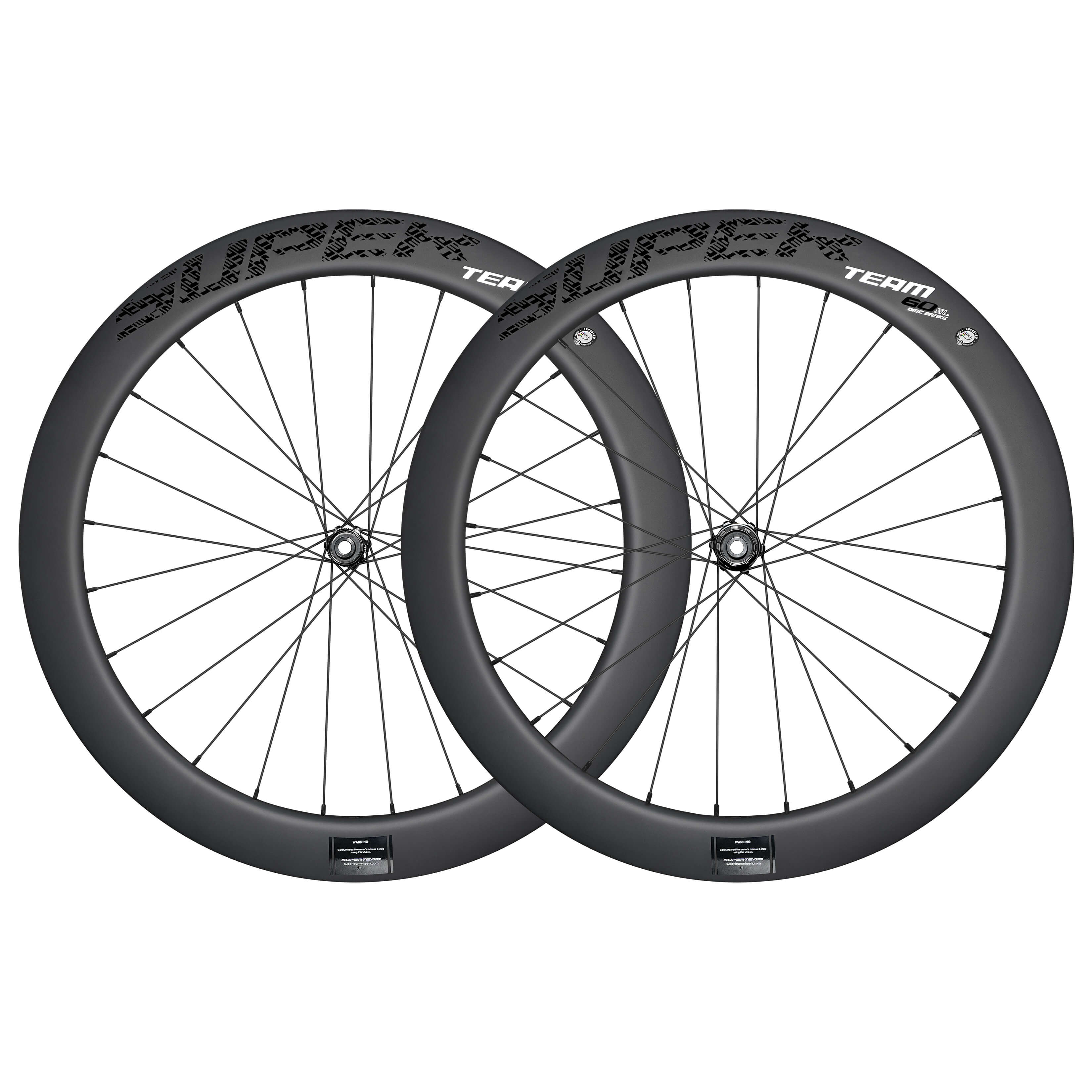 Classic PRO D28-45 Disco Freio Preto Decalques PILLAR WING21 Raios