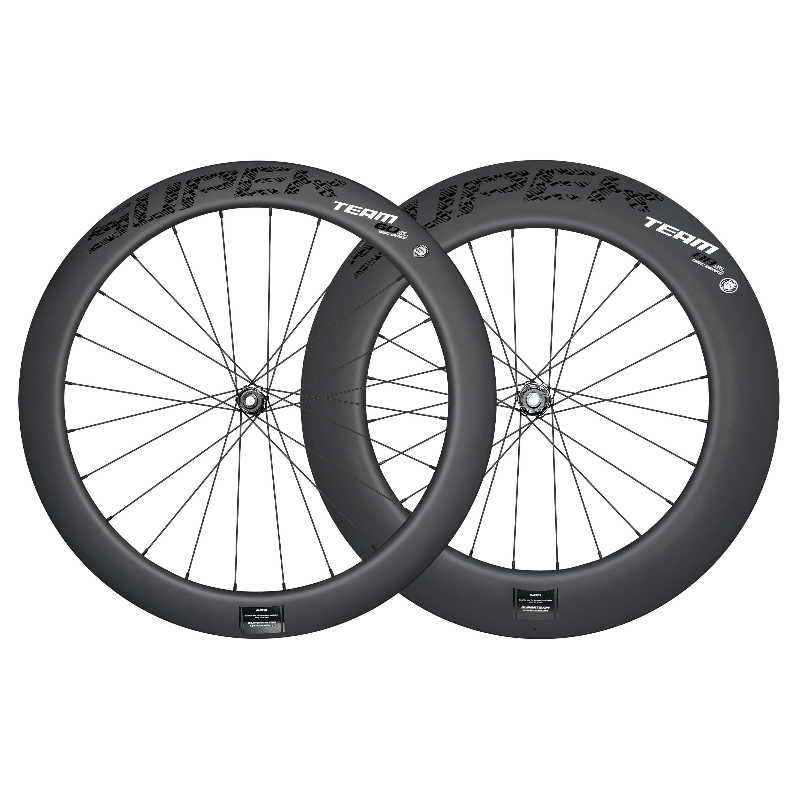 Classic PRO D28-60/88 Disc Brake Black Decals PILLAR WING21 Spokes