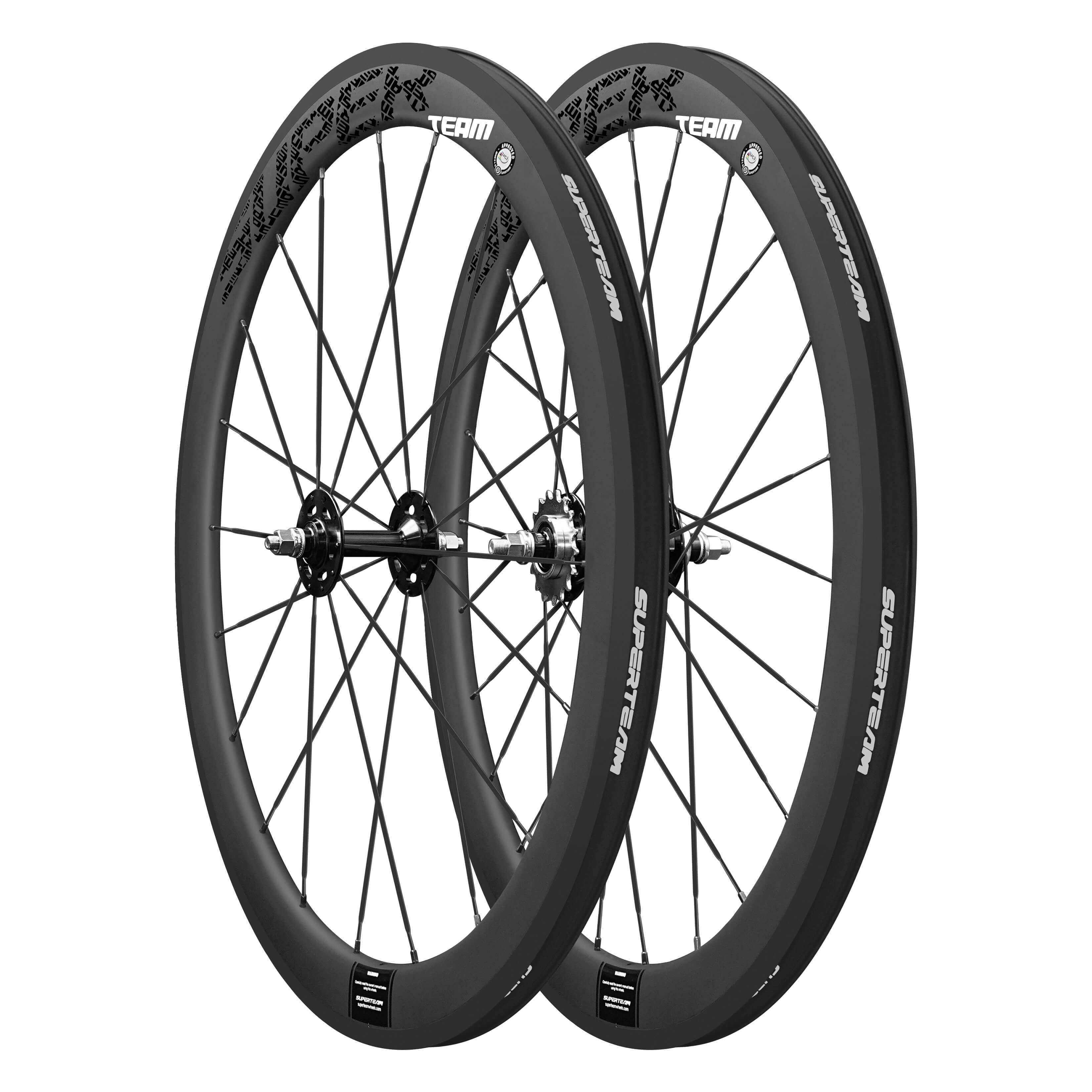 Superteam-carbon-wheelset-novatec-fixed-hubs