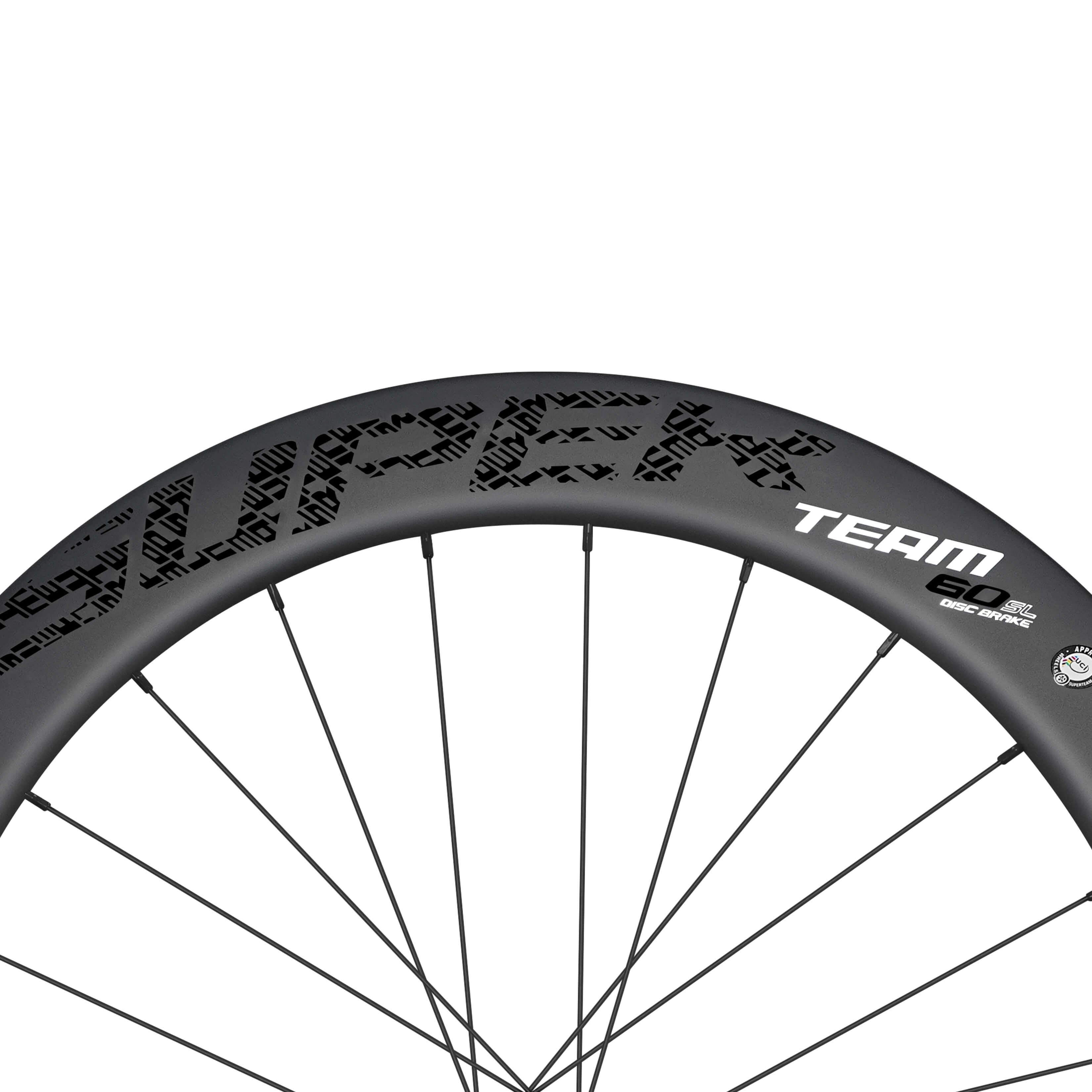 Classic PRO D28-60 Disc Brake Black Decals PILLAR WING21 Spokes