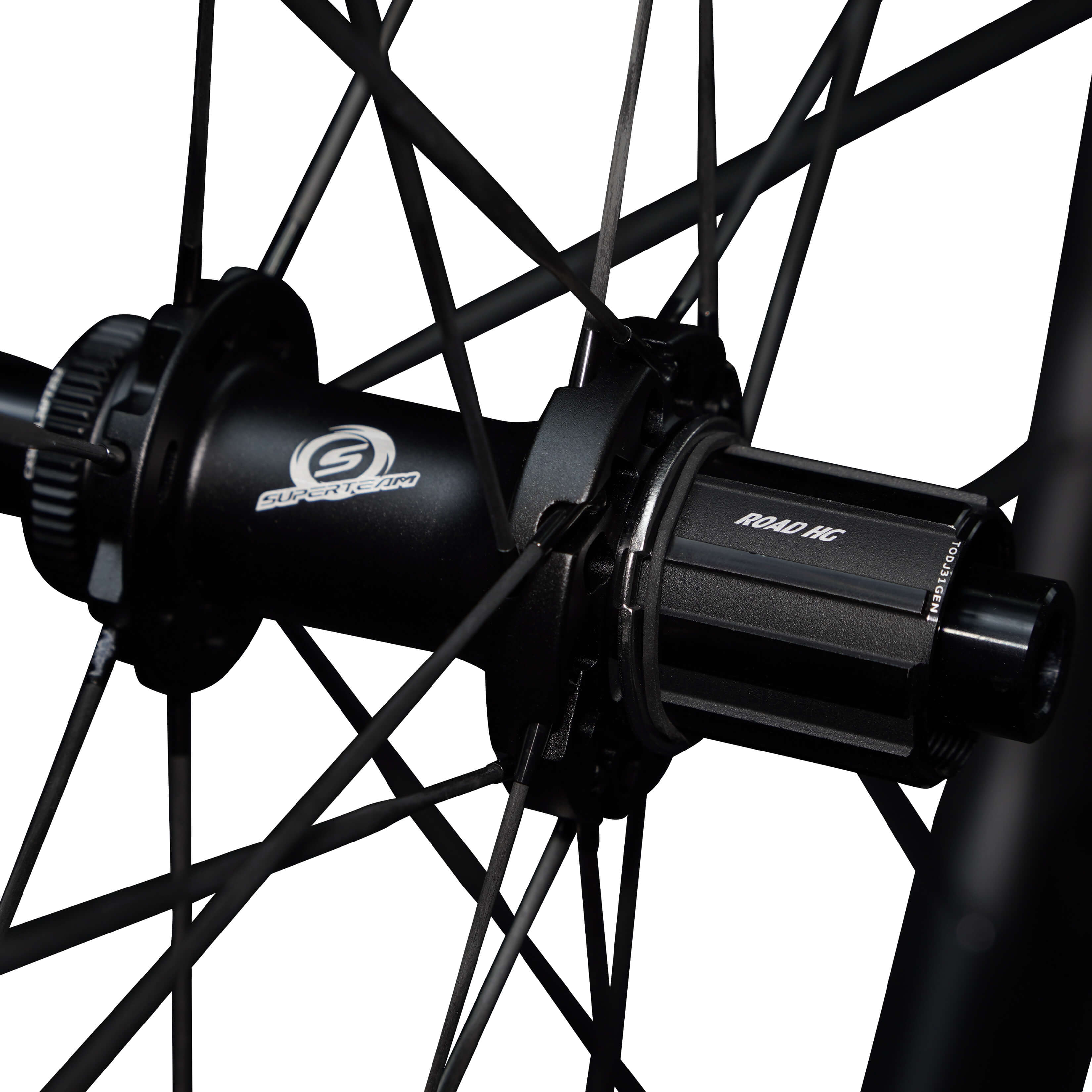 S-All Carbon Ultra H2 D30-50 Disc Brake Black Decals
