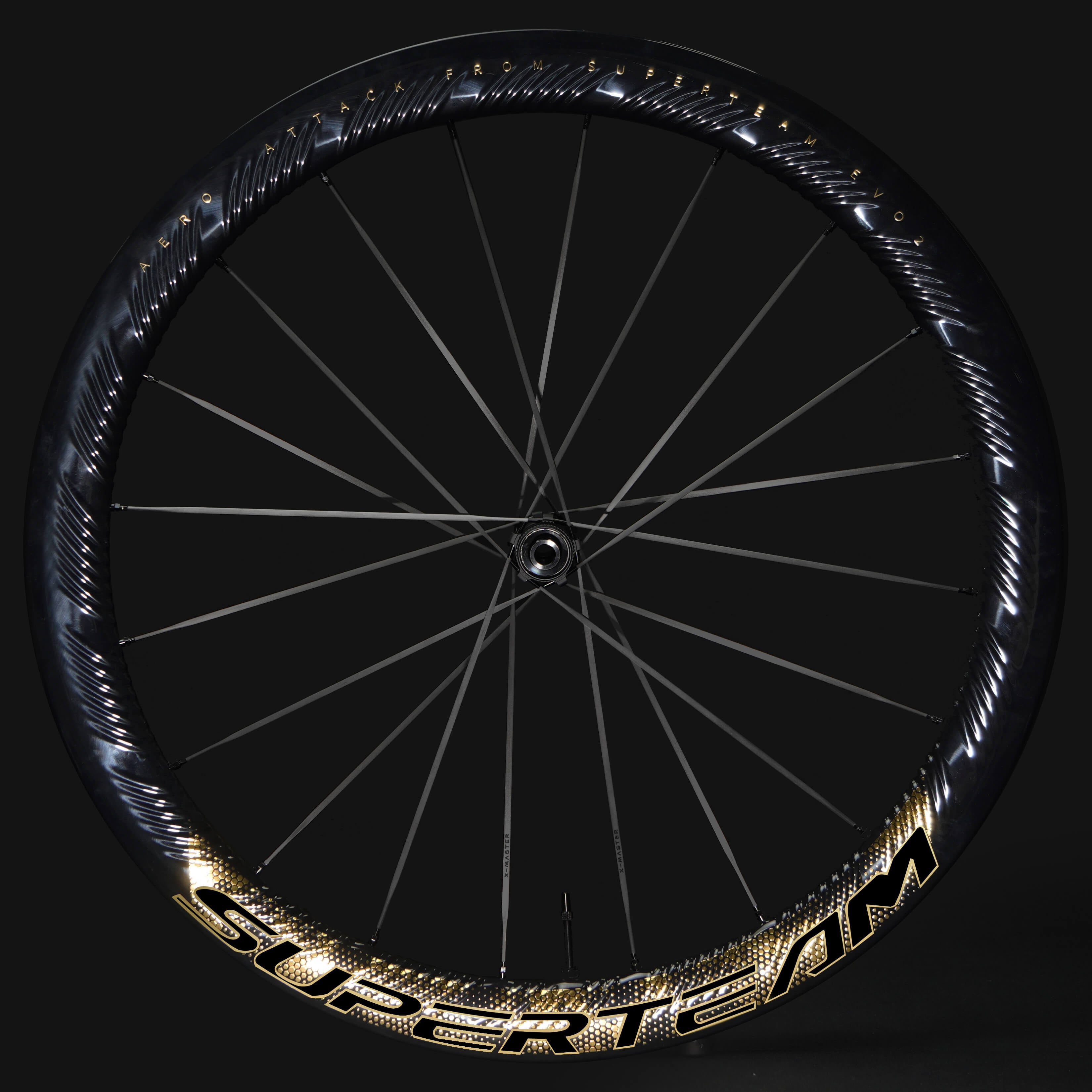 S-ALL Carbon EVO Ⅱ D30-50 DISC Brake Gold Decals