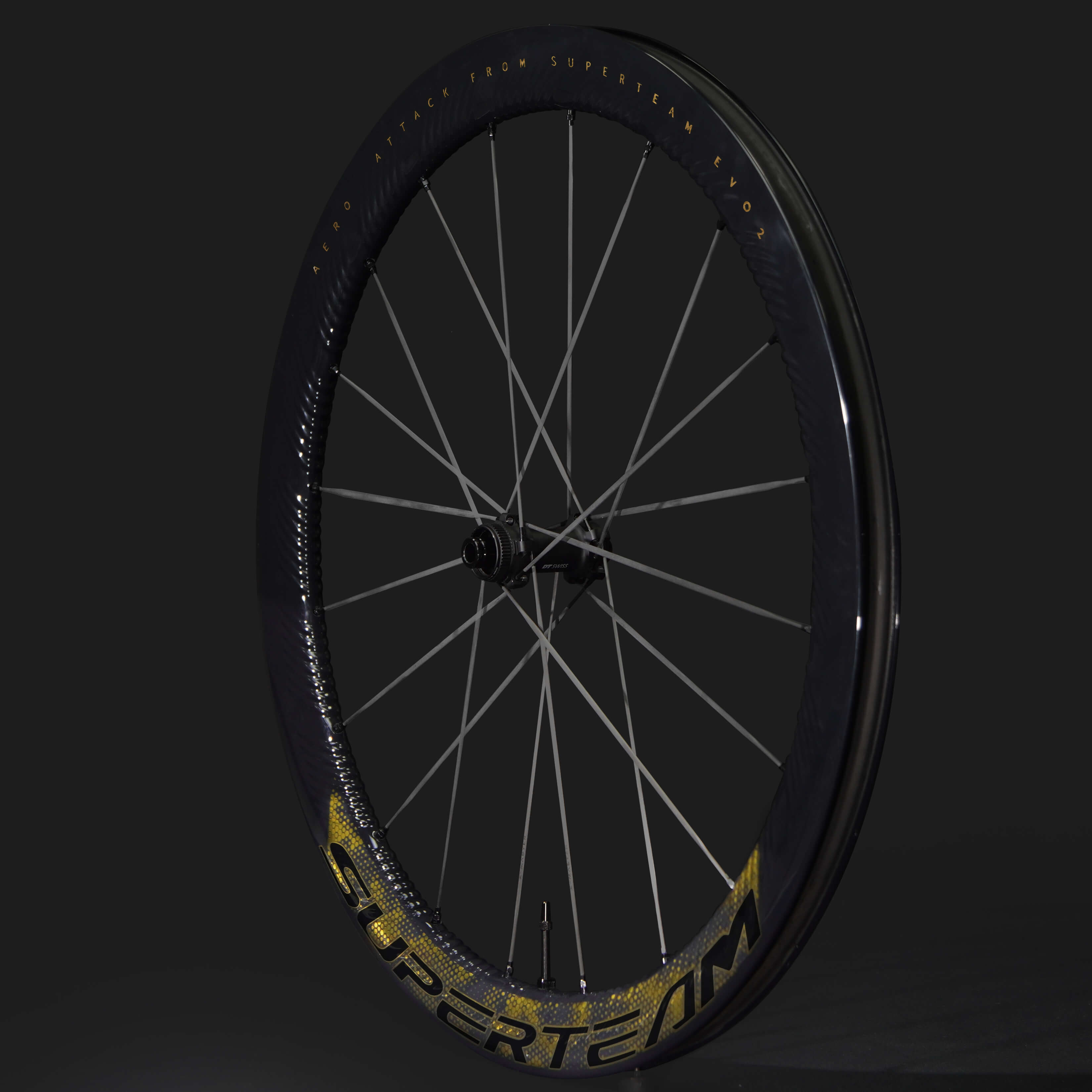 S-ALL Carbon EVO Ⅱ D30-50 DISC Brake Gold Decals