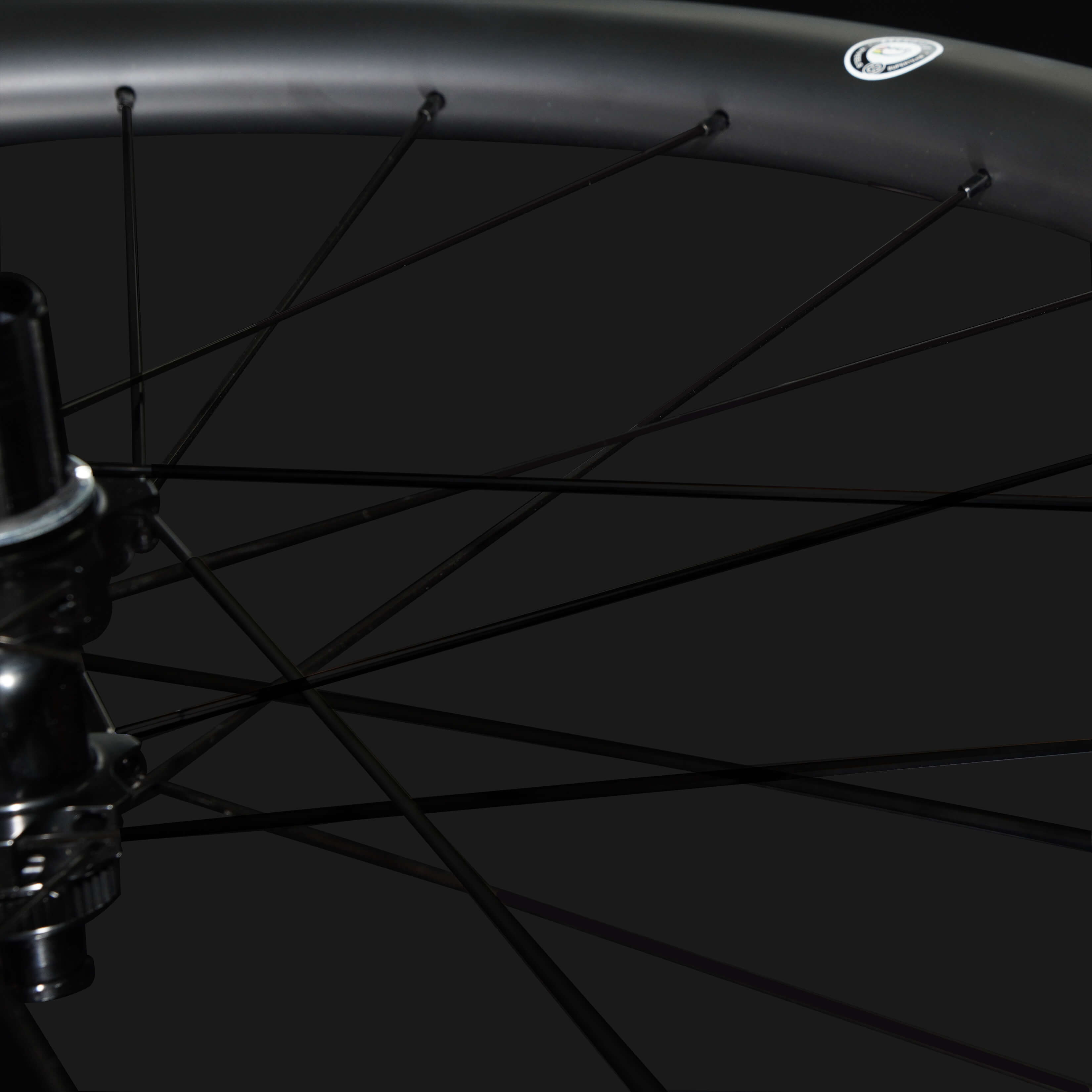 Superteam Classic PRO R25-38 Carbon Wheelset RIM Brake Black Decals